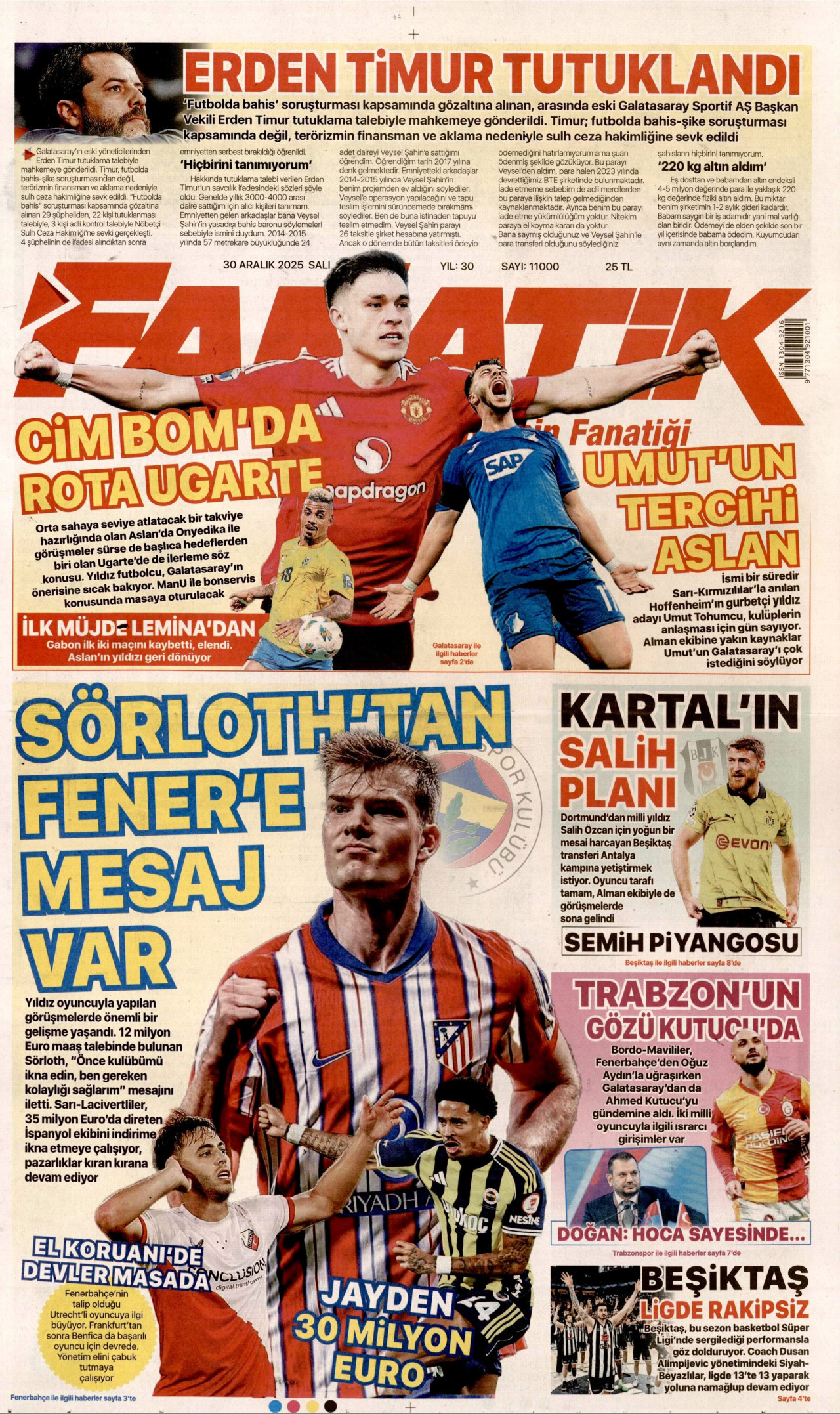 Fanatik - 30.12.2025