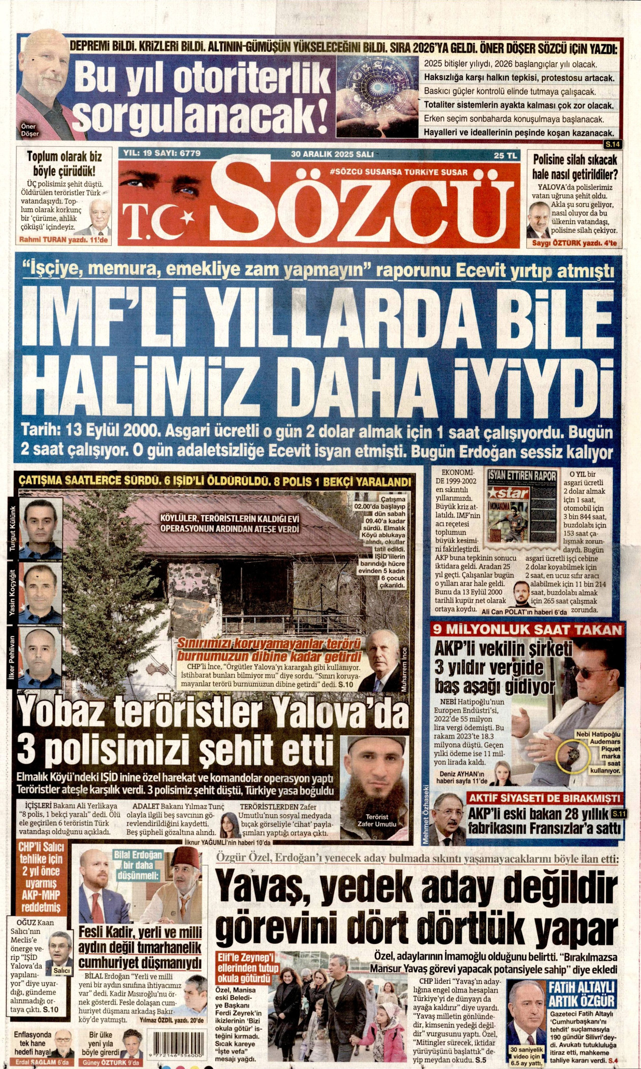 Sözcü - 30.12.2025
