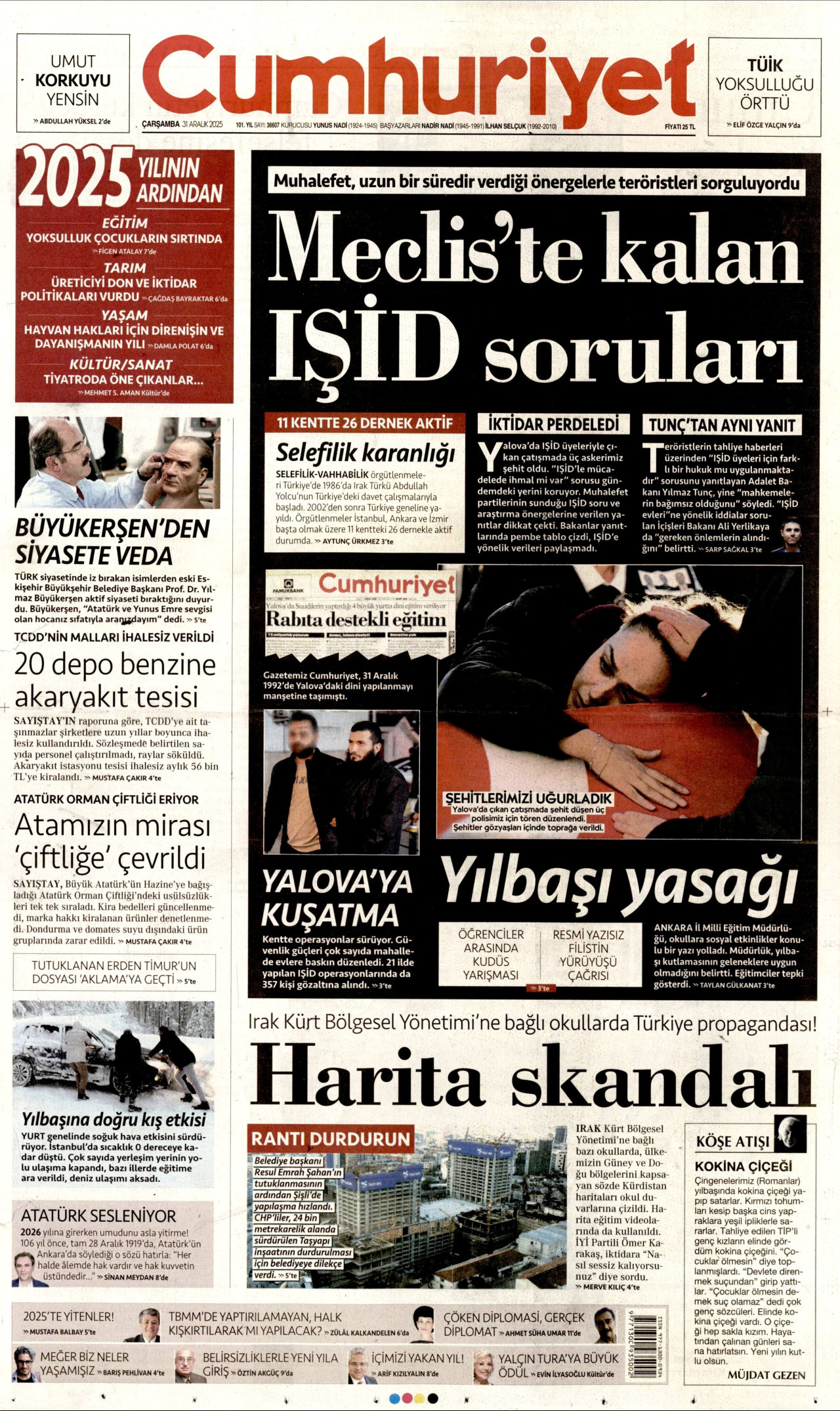 Cumhuriyet - 31.12.2025