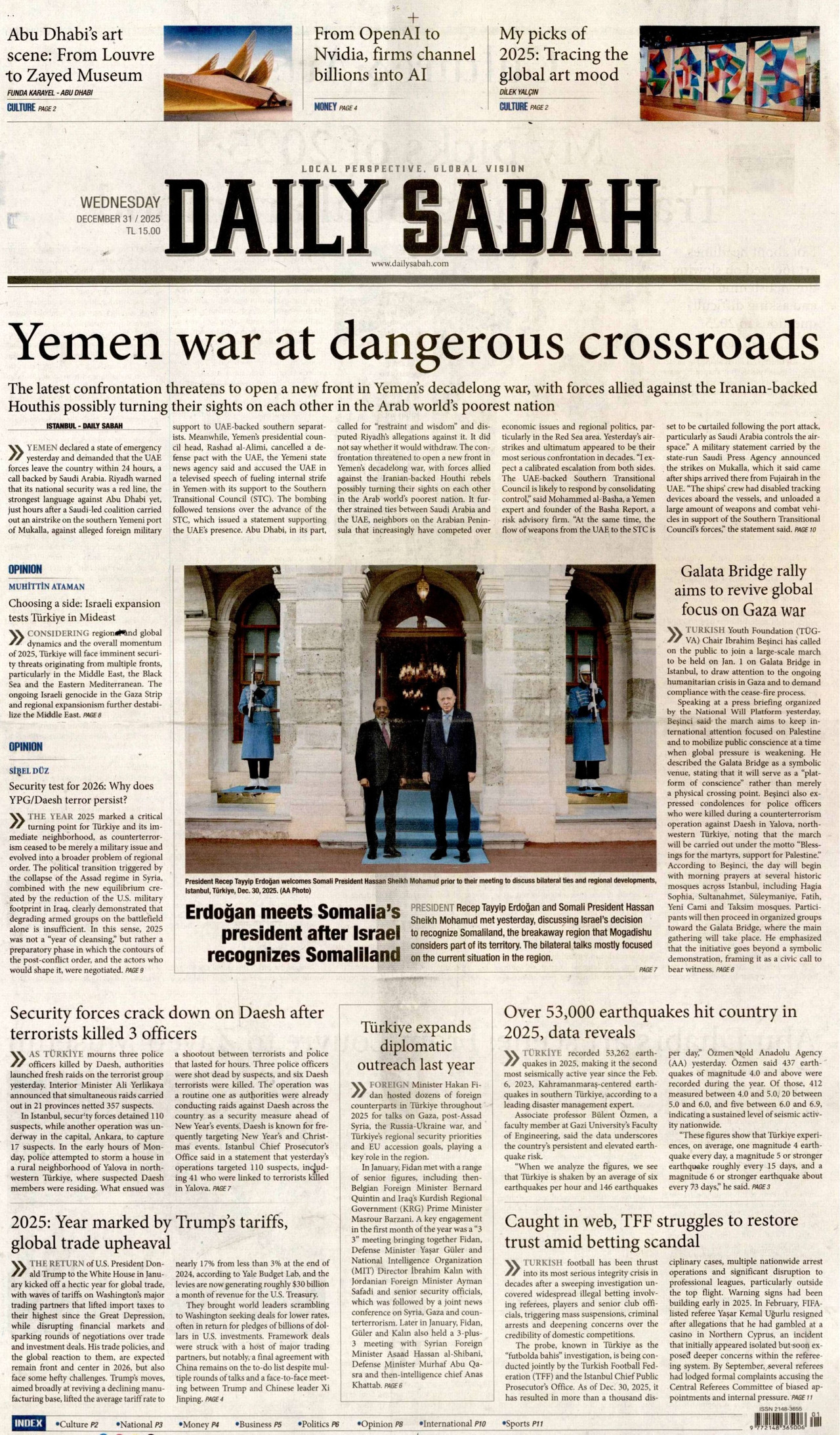 Daily Sabah - 31.12.2025