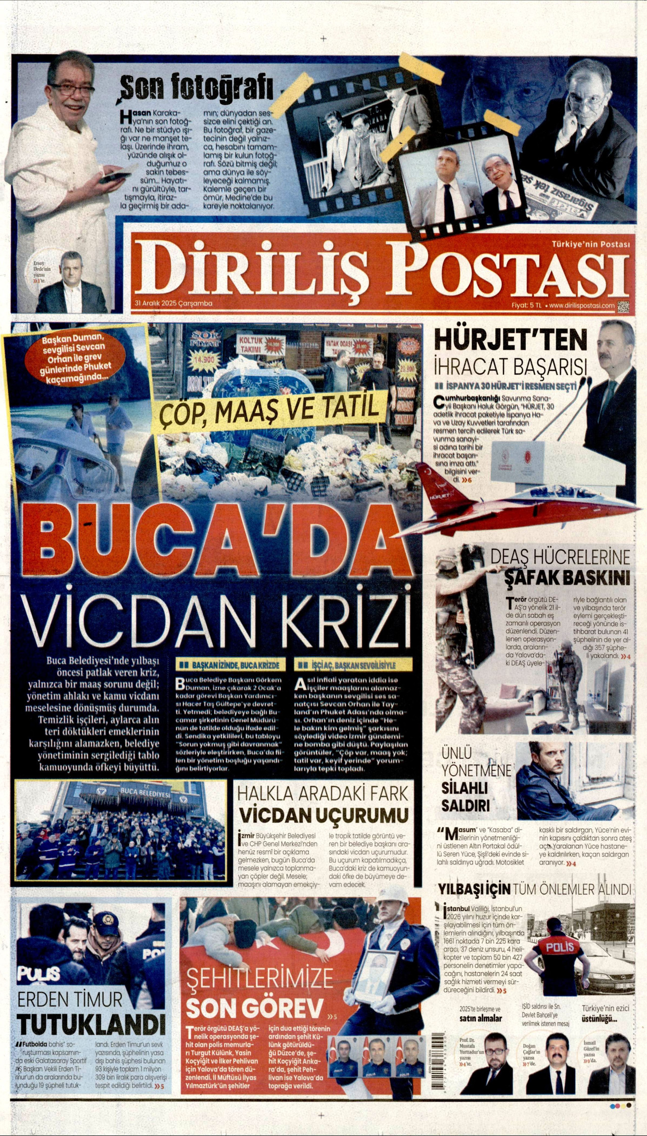 Diriliş Postası - 31.12.2025