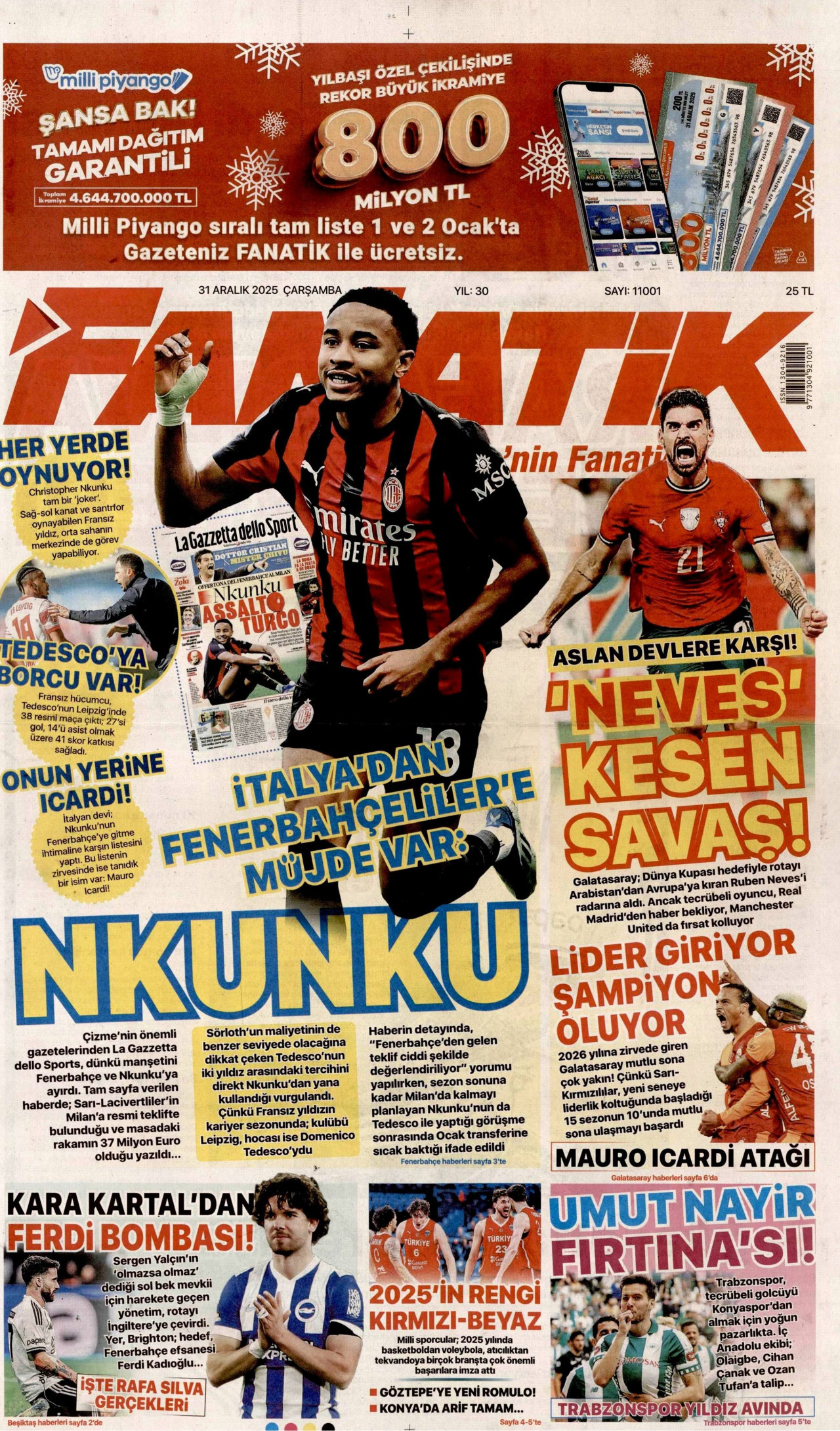 Fanatik - 31.12.2025