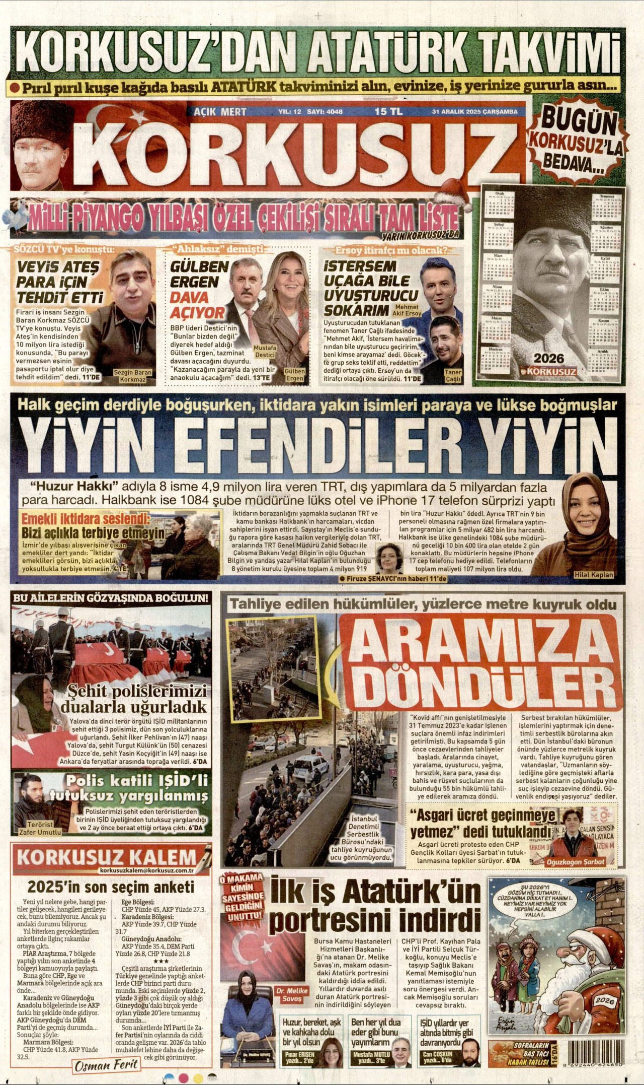 Korkusuz - 31.12.2025