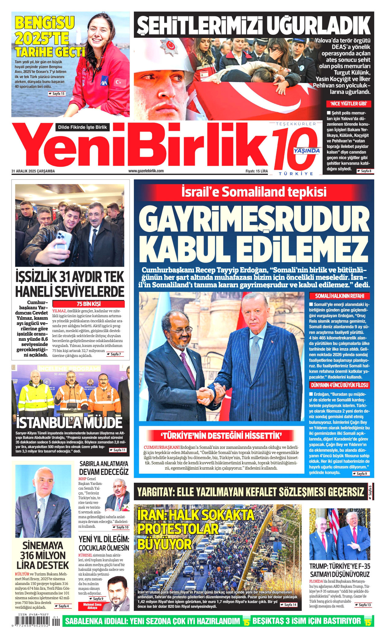 YeniBirlik - 31.12.2025