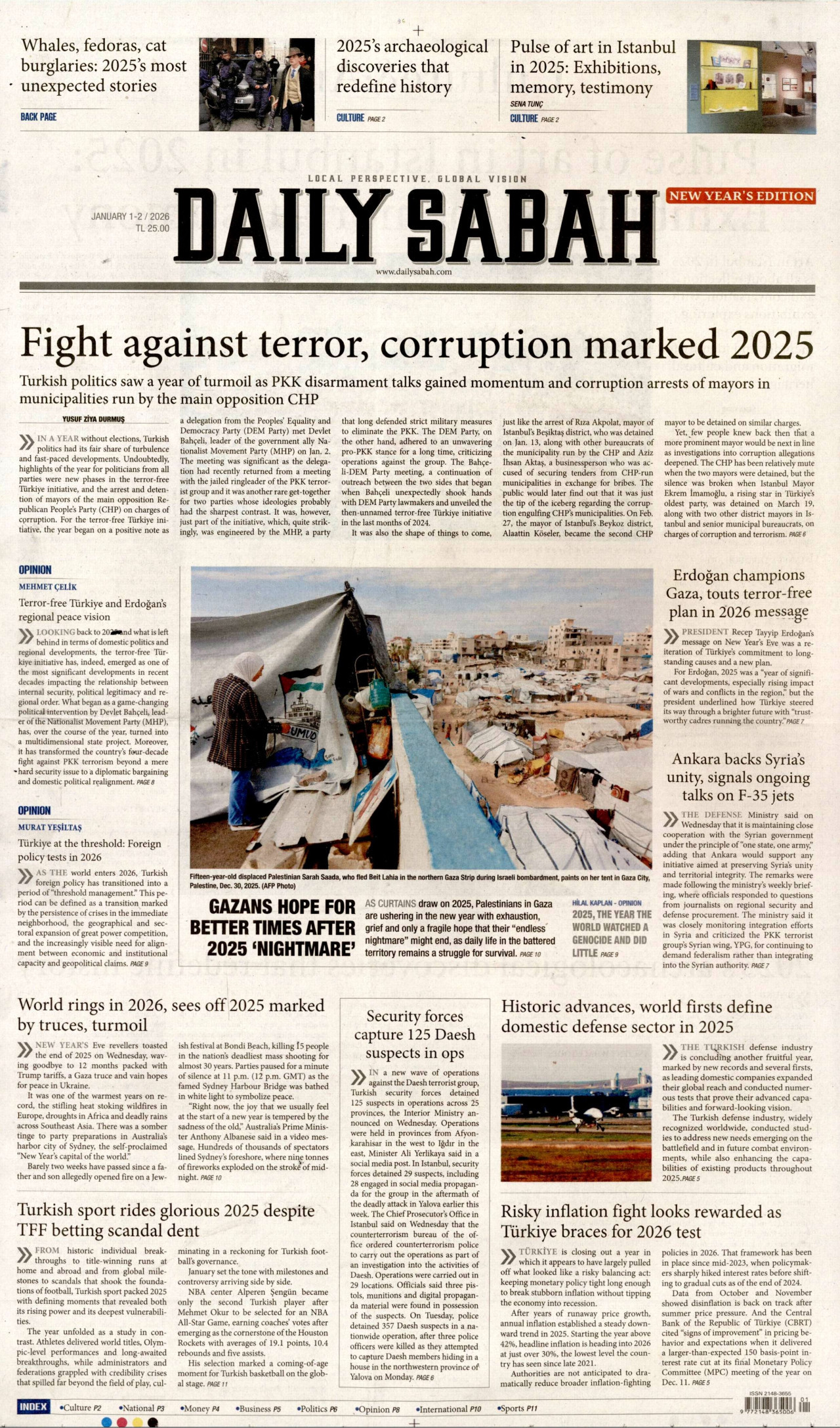 Daily Sabah - 01.01.2026
