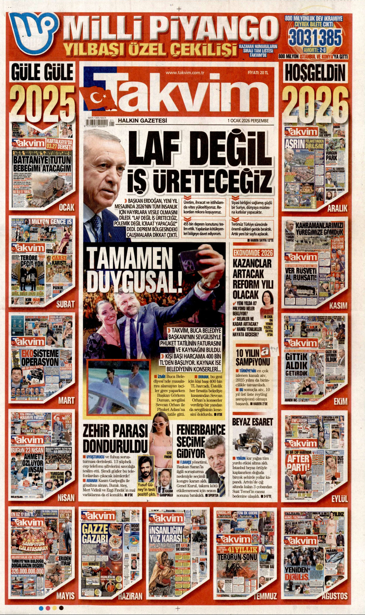 Takvim - 01.01.2026