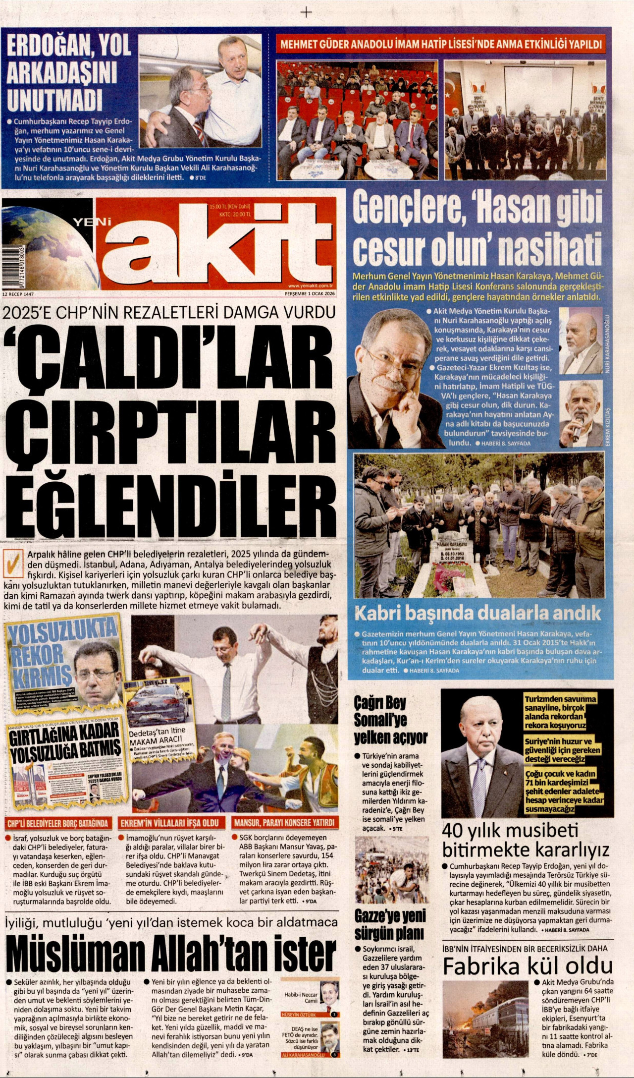 Yeni Akit - 01.01.2026