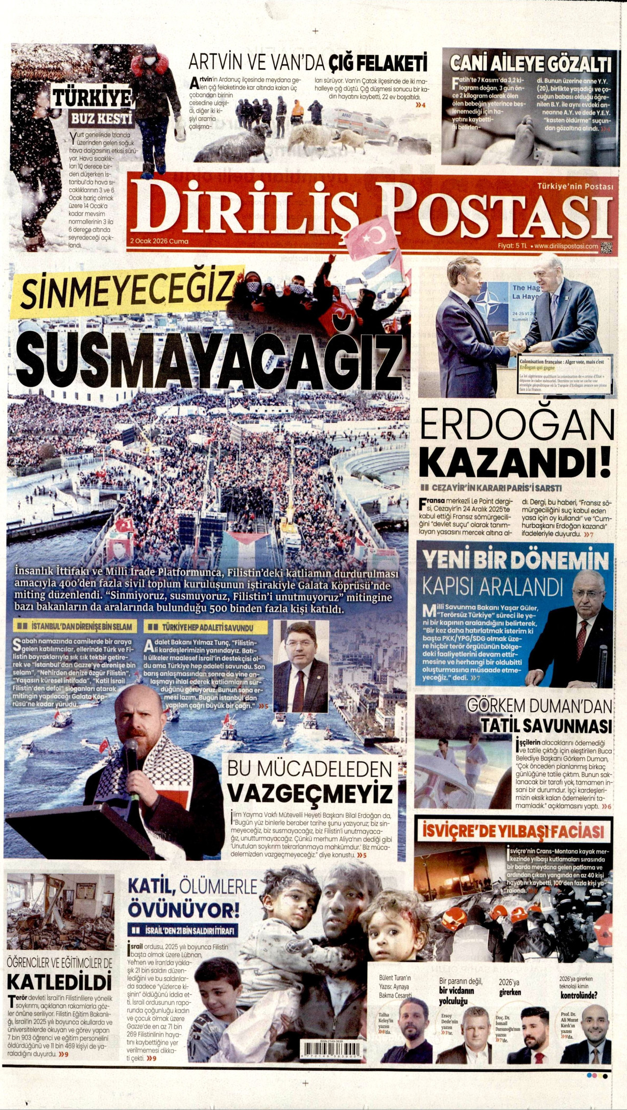 Diriliş Postası - 02.01.2026