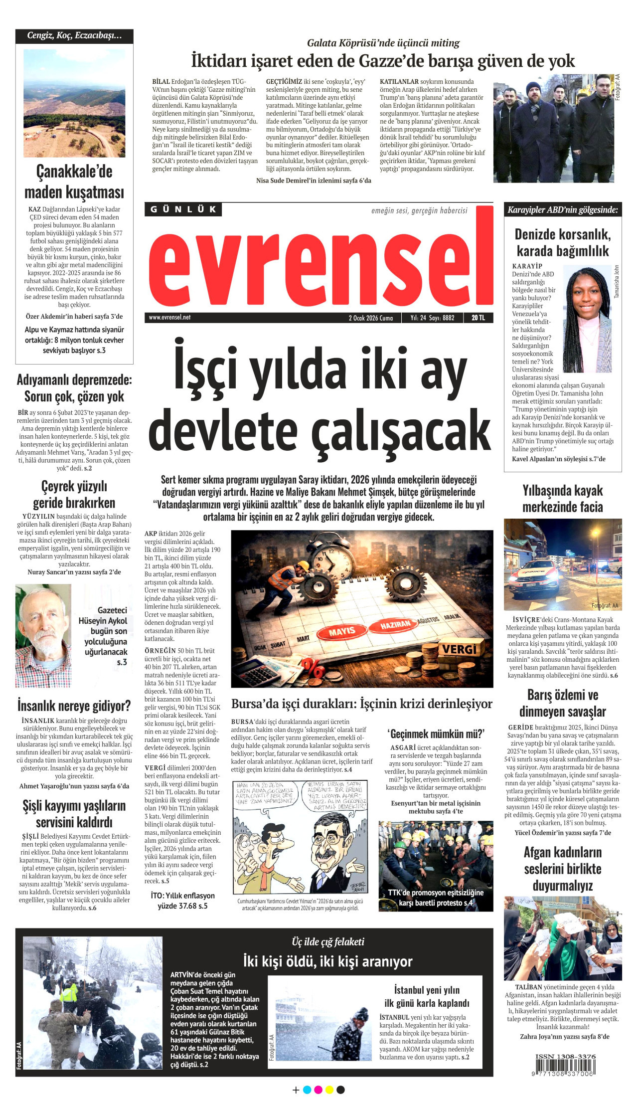 Evrensel - 02.01.2026