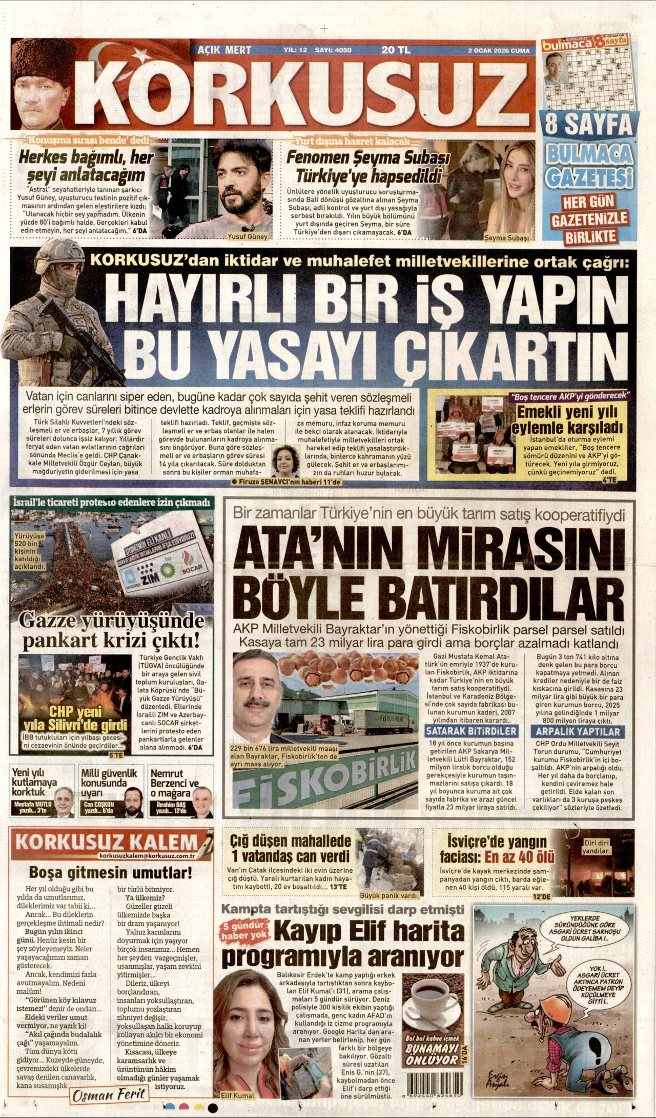 Korkusuz - 02.01.2026