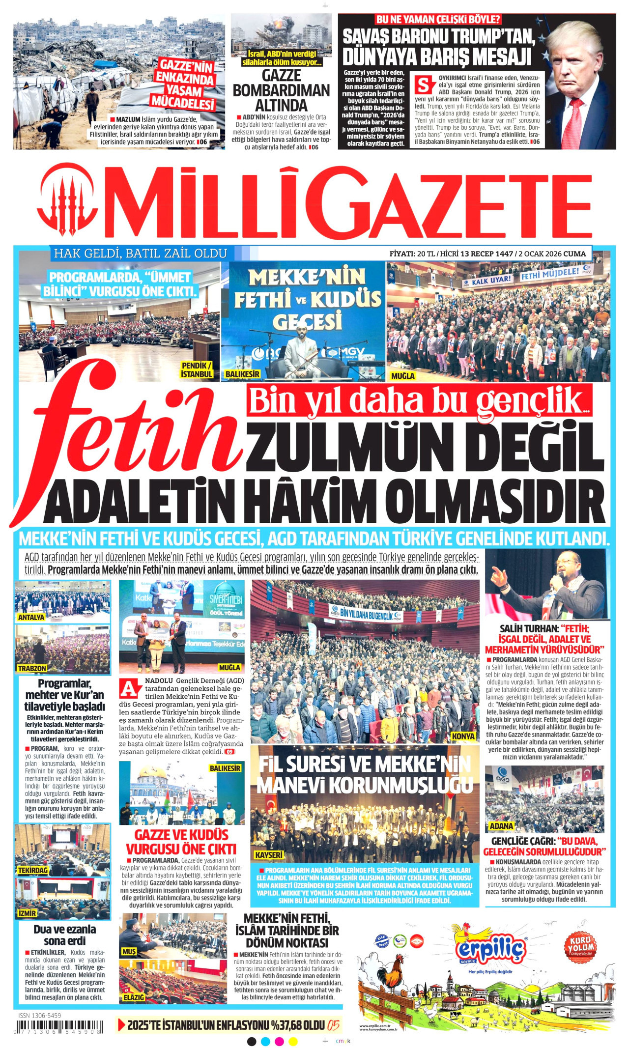 Milli Gazete - 02.01.2026