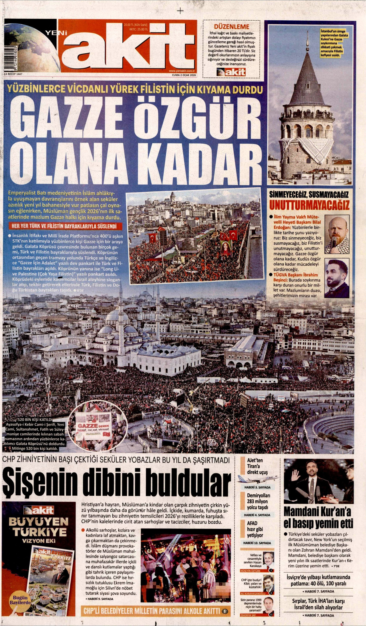 Yeni Akit - 02.01.2026