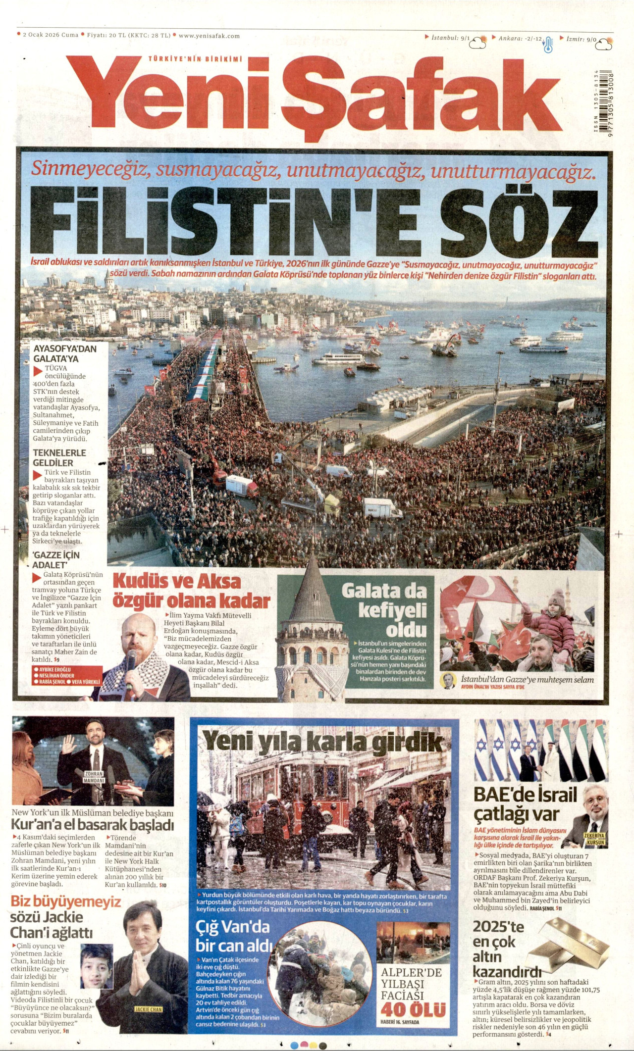 Yeni Şafak - 02.01.2026