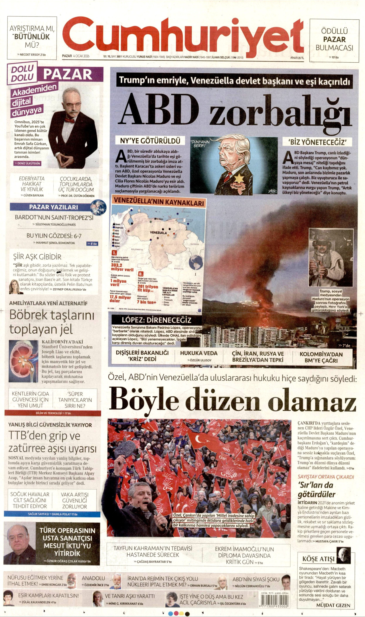 Cumhuriyet - 04.01.2026