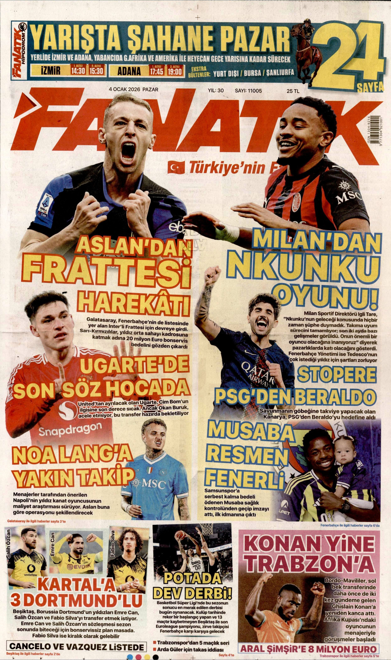 Fanatik - 04.01.2026