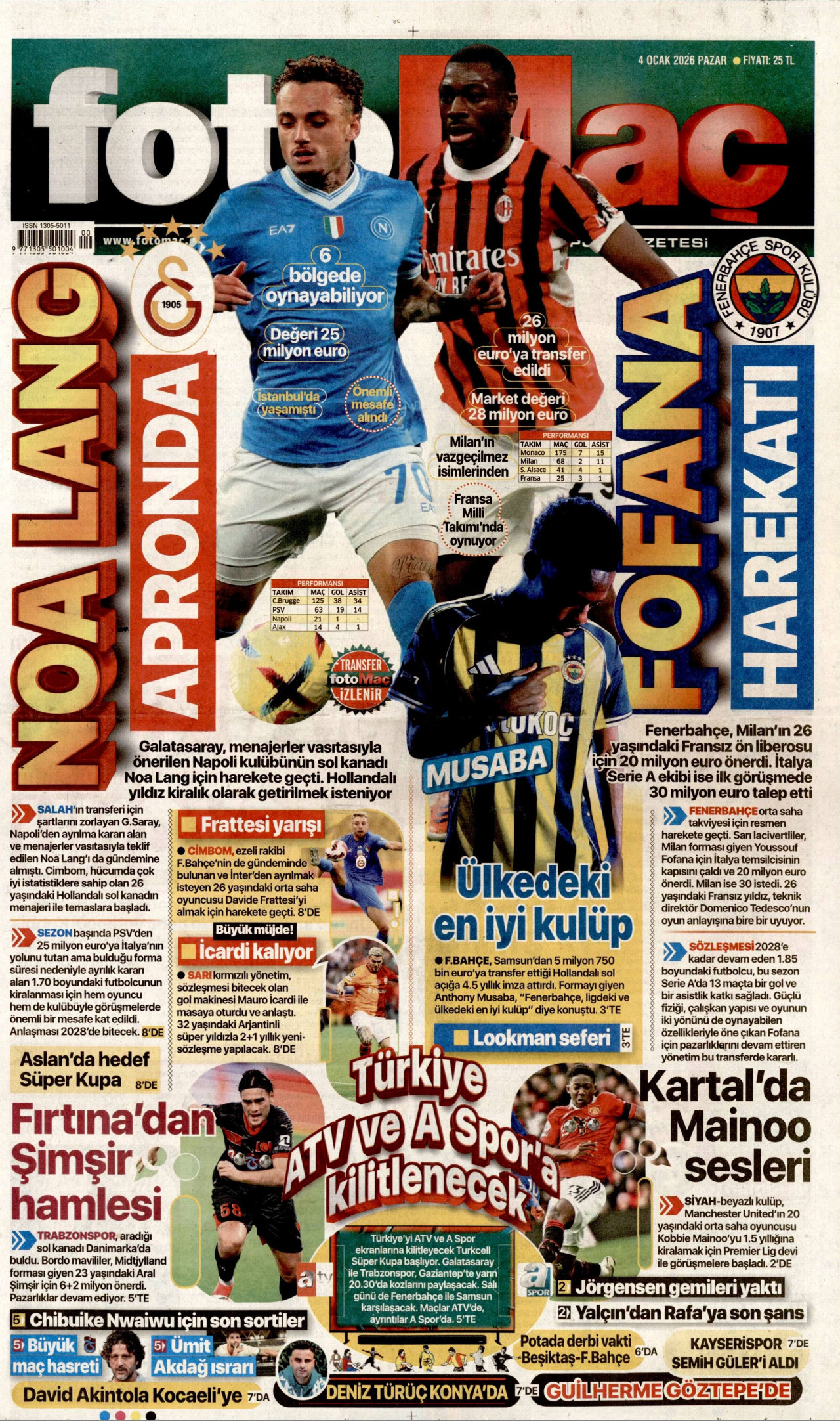 Fotomaç - 04.01.2026