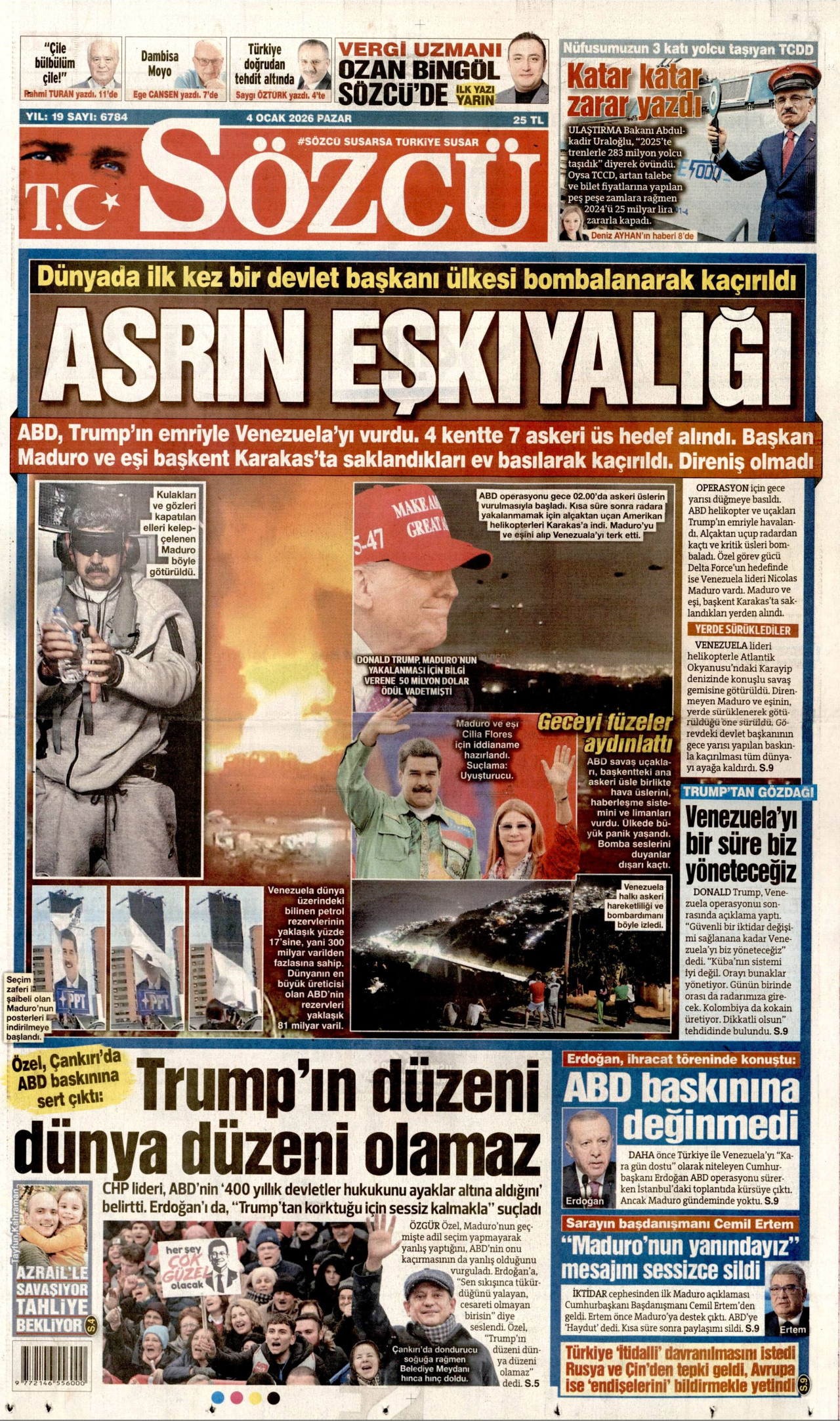 Sözcü - 04.01.2026