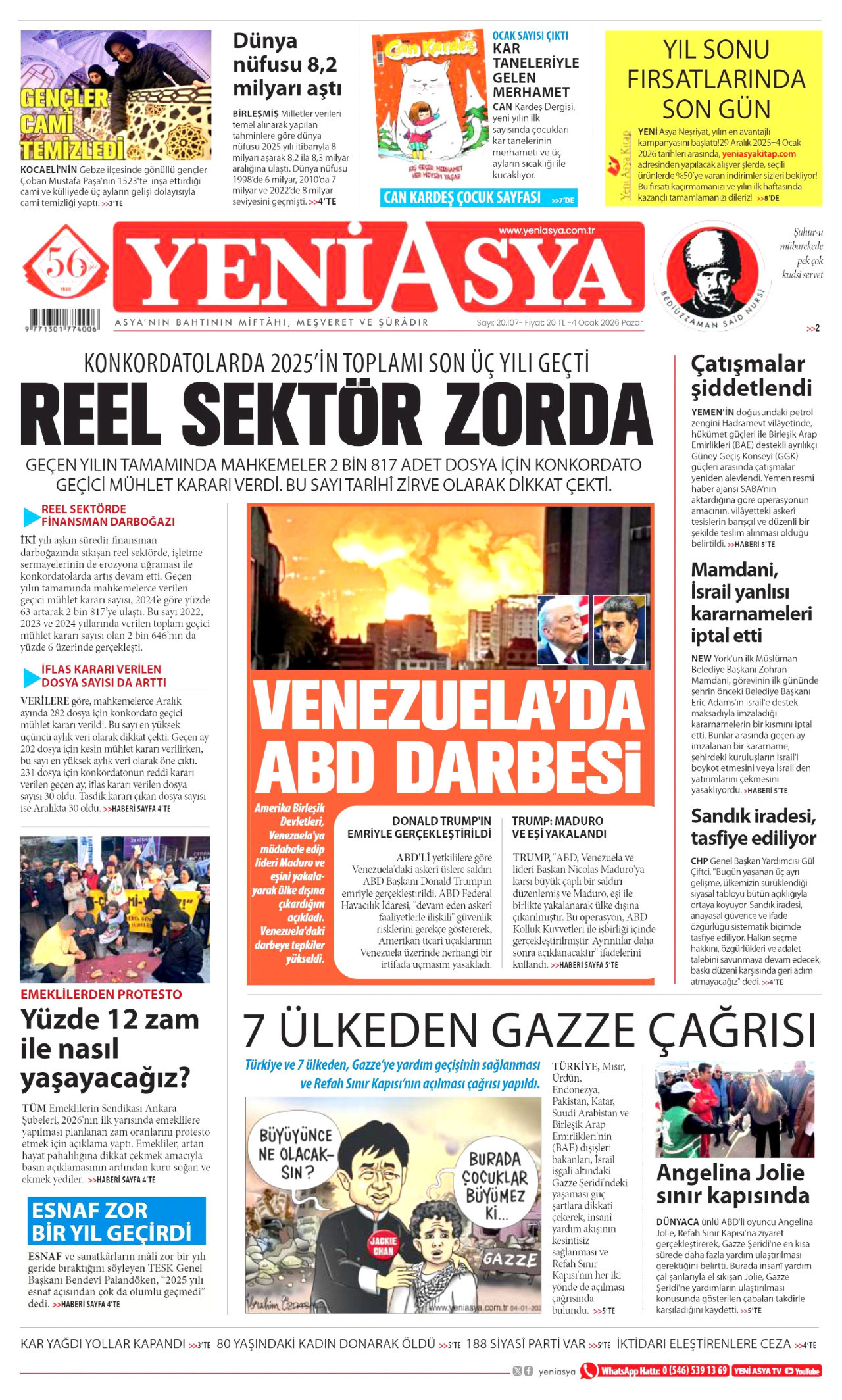 Yeni Asya - 04.01.2026