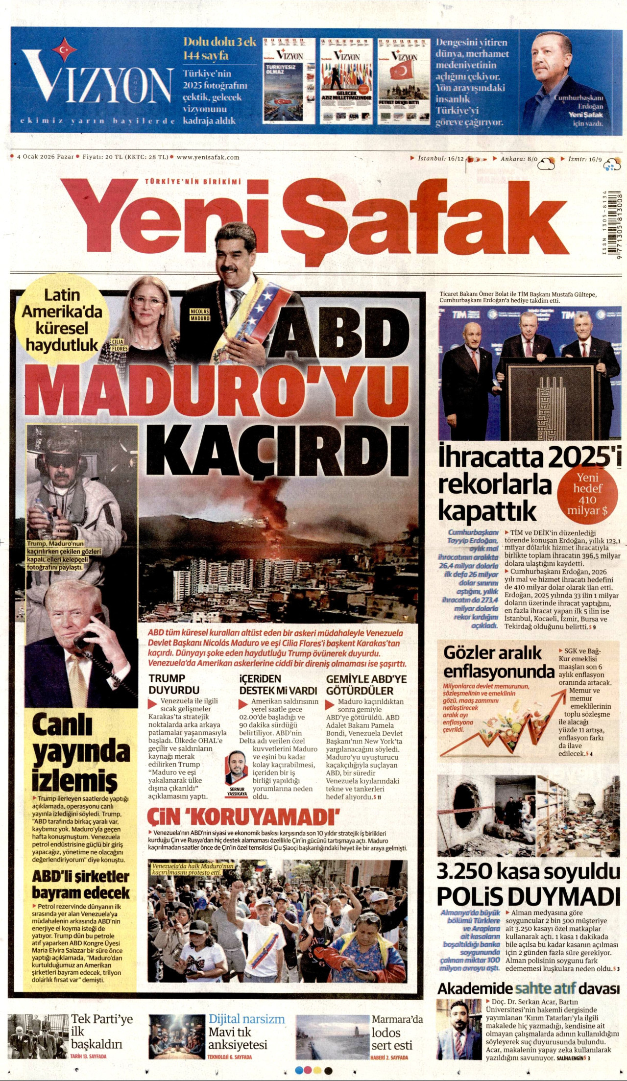 Yeni Şafak - 04.01.2026