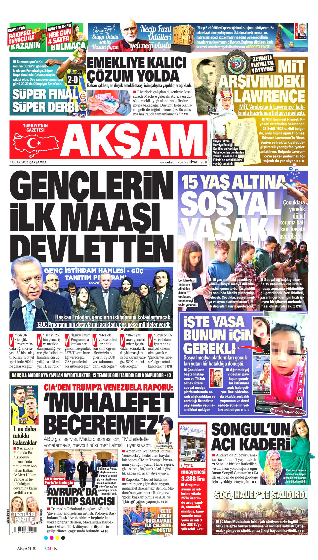 Akşam - 1 Mart 2026