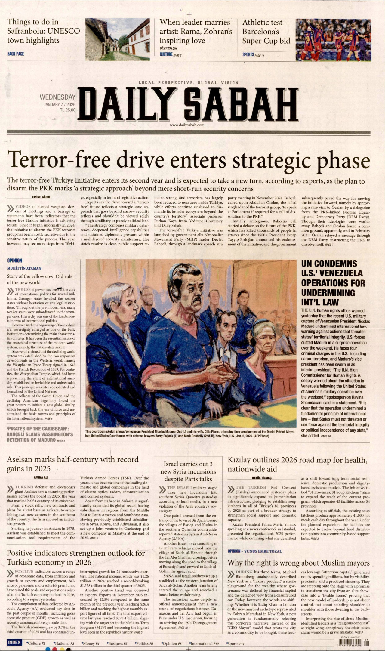 Daily Sabah - 07.01.2026