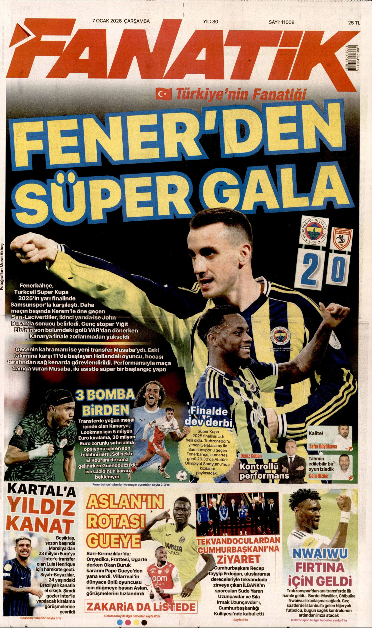 Fanatik - 07.01.2026