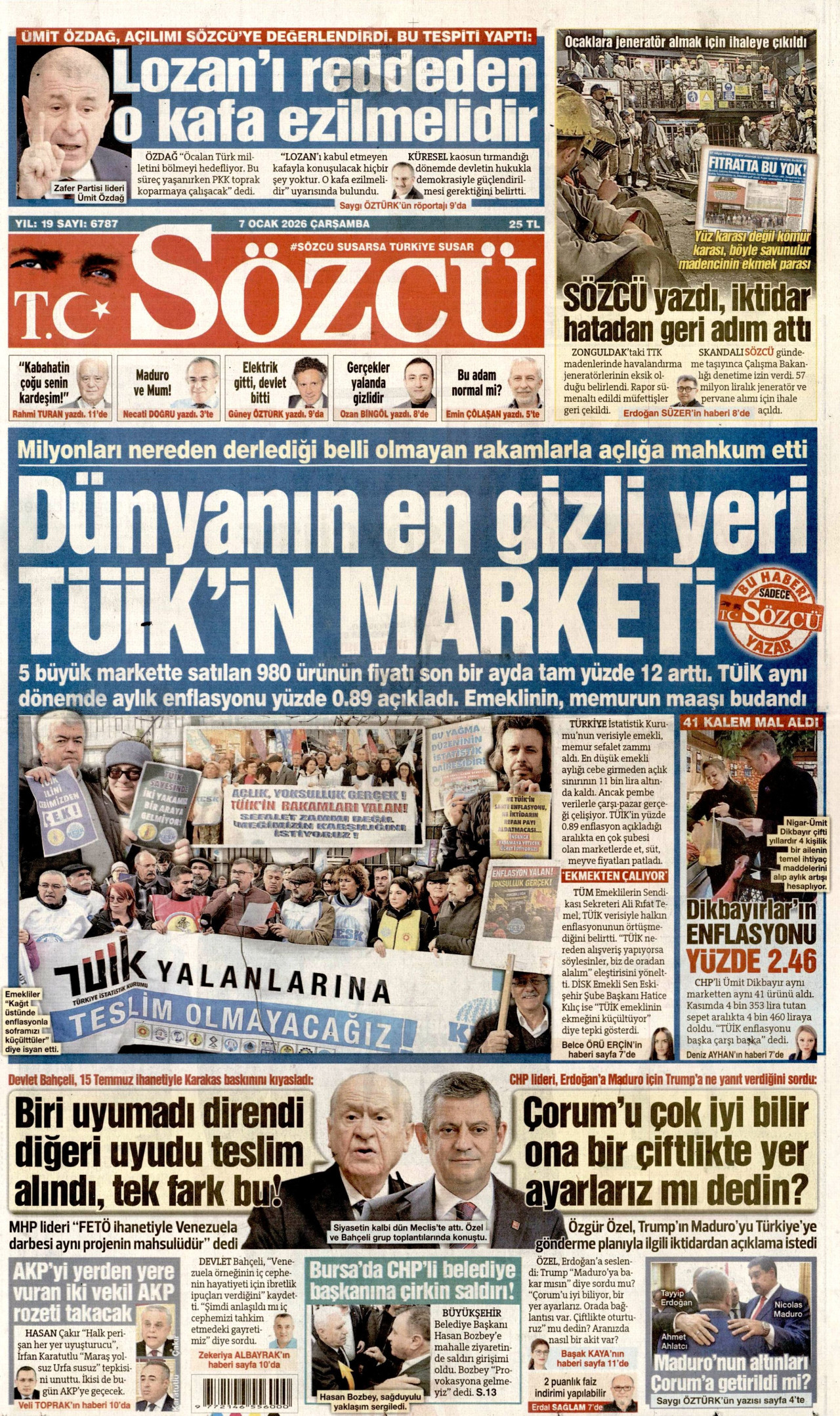 Sözcü - 07.01.2026