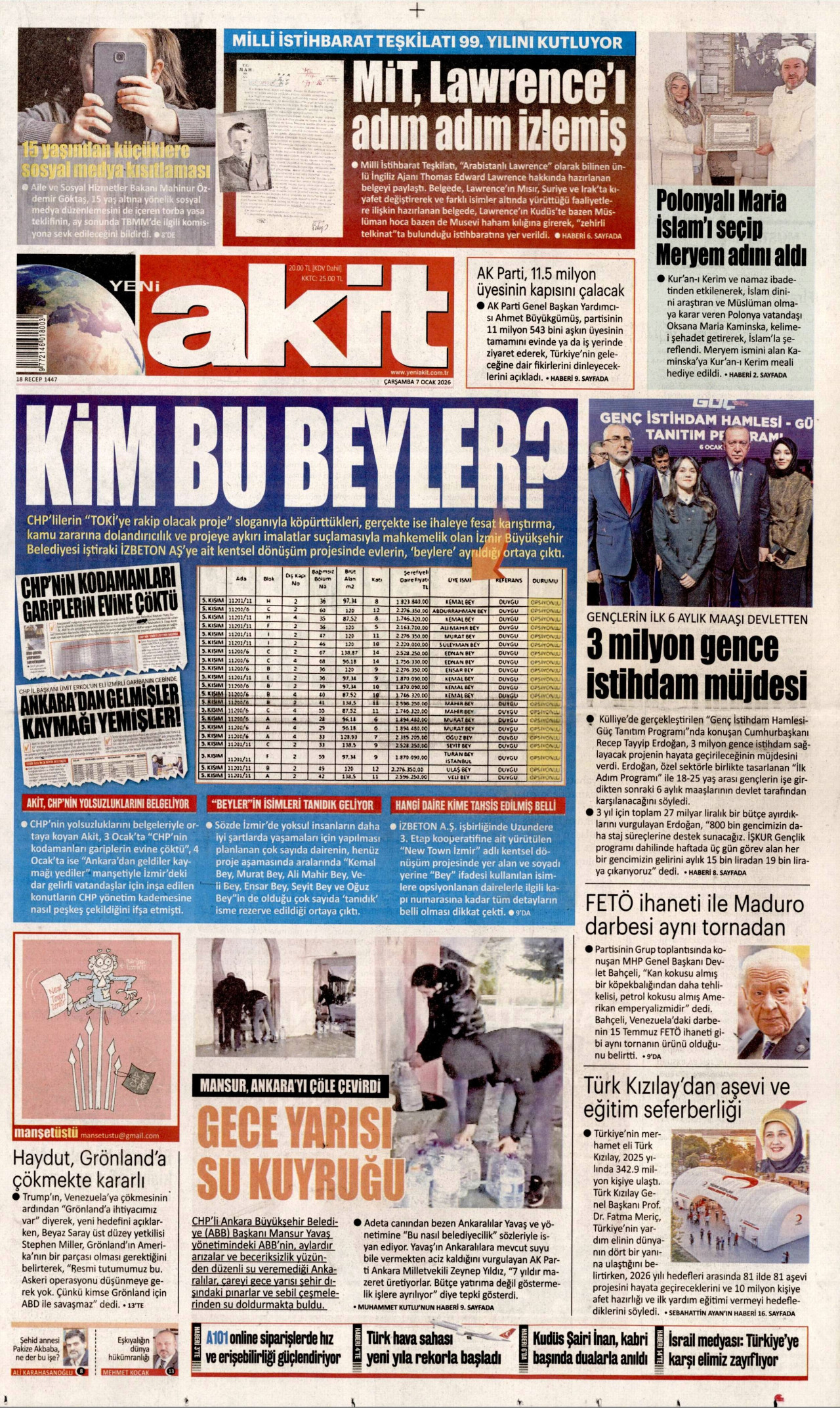 Yeni Akit - 07.01.2026