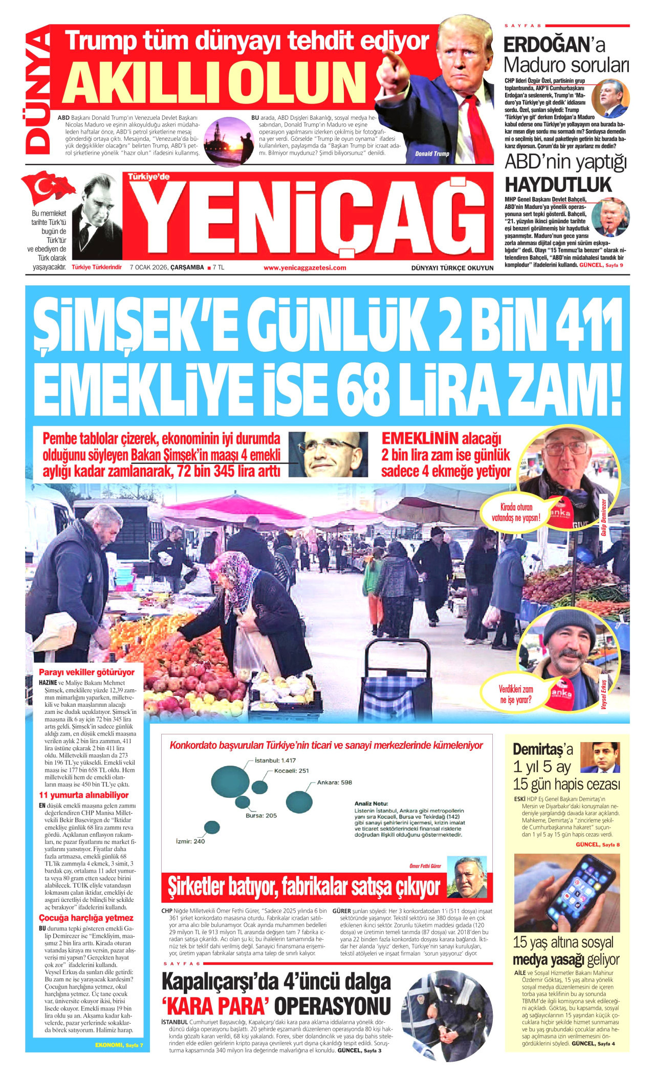 Yeniçağ - 07.01.2026
