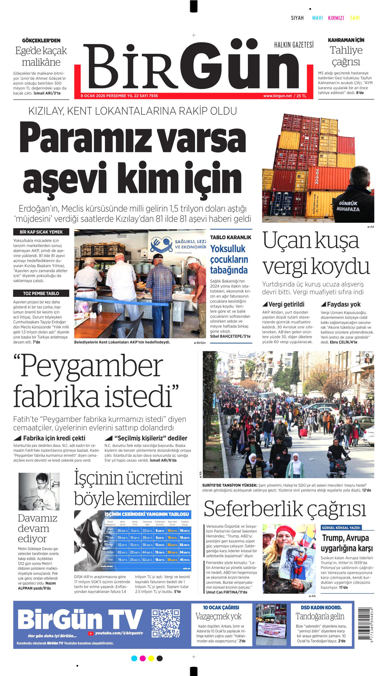 BirGün - 1 Mart 2026