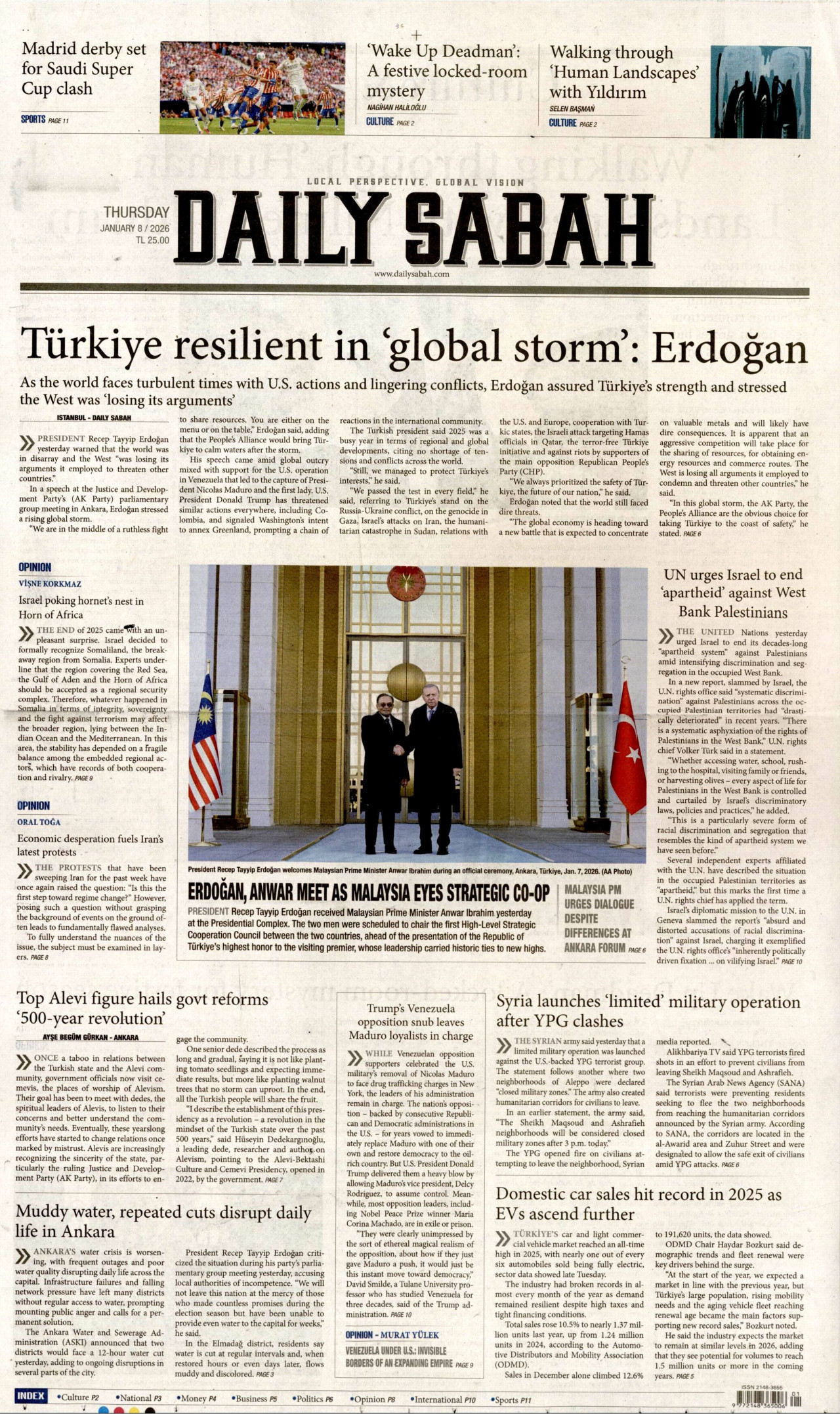 Daily Sabah - 1 Mart 2026