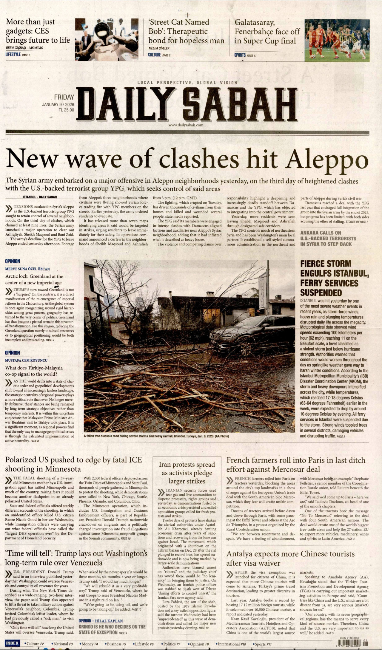 Daily Sabah - 09.01.2026