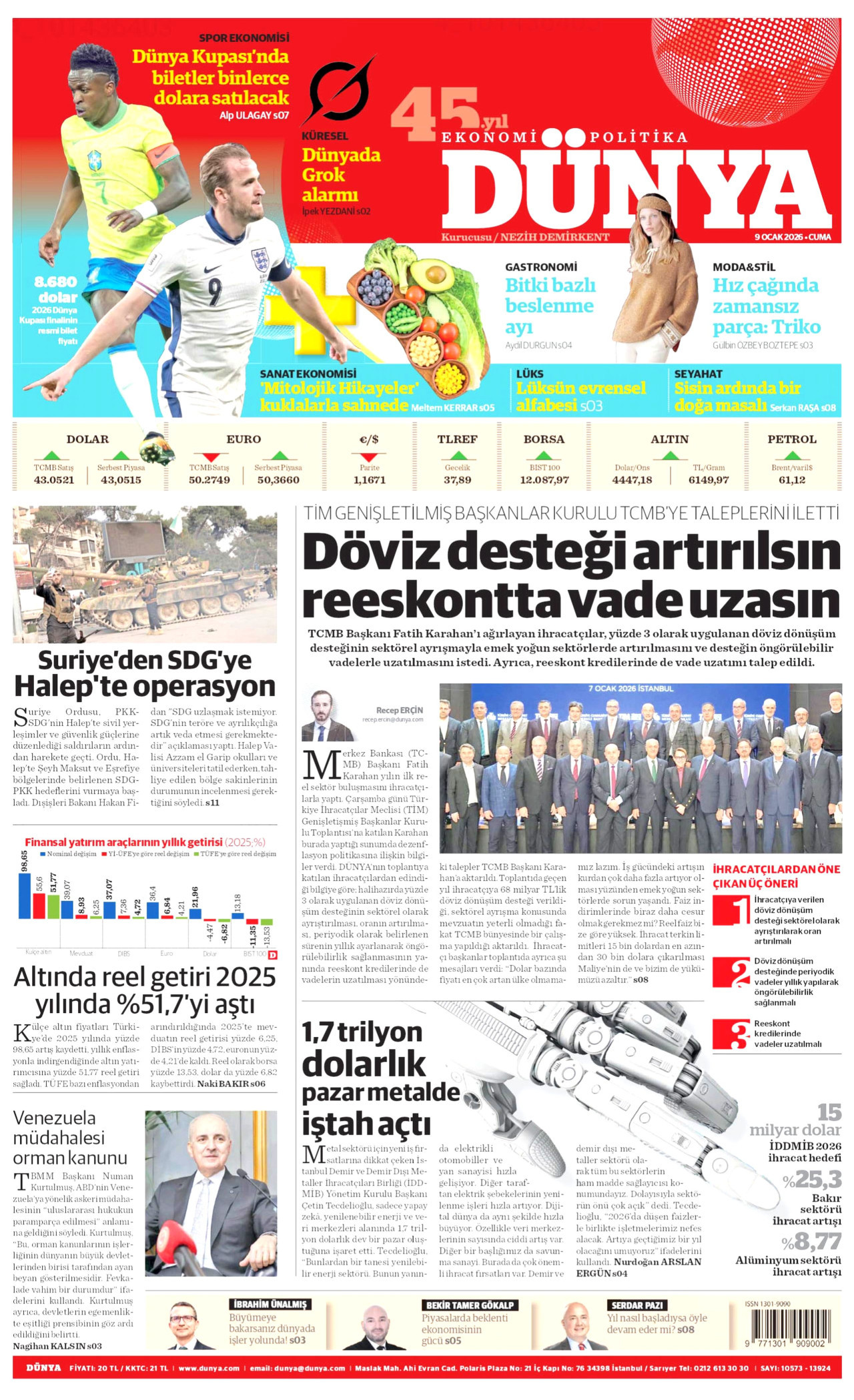 Dünya - 09.01.2026