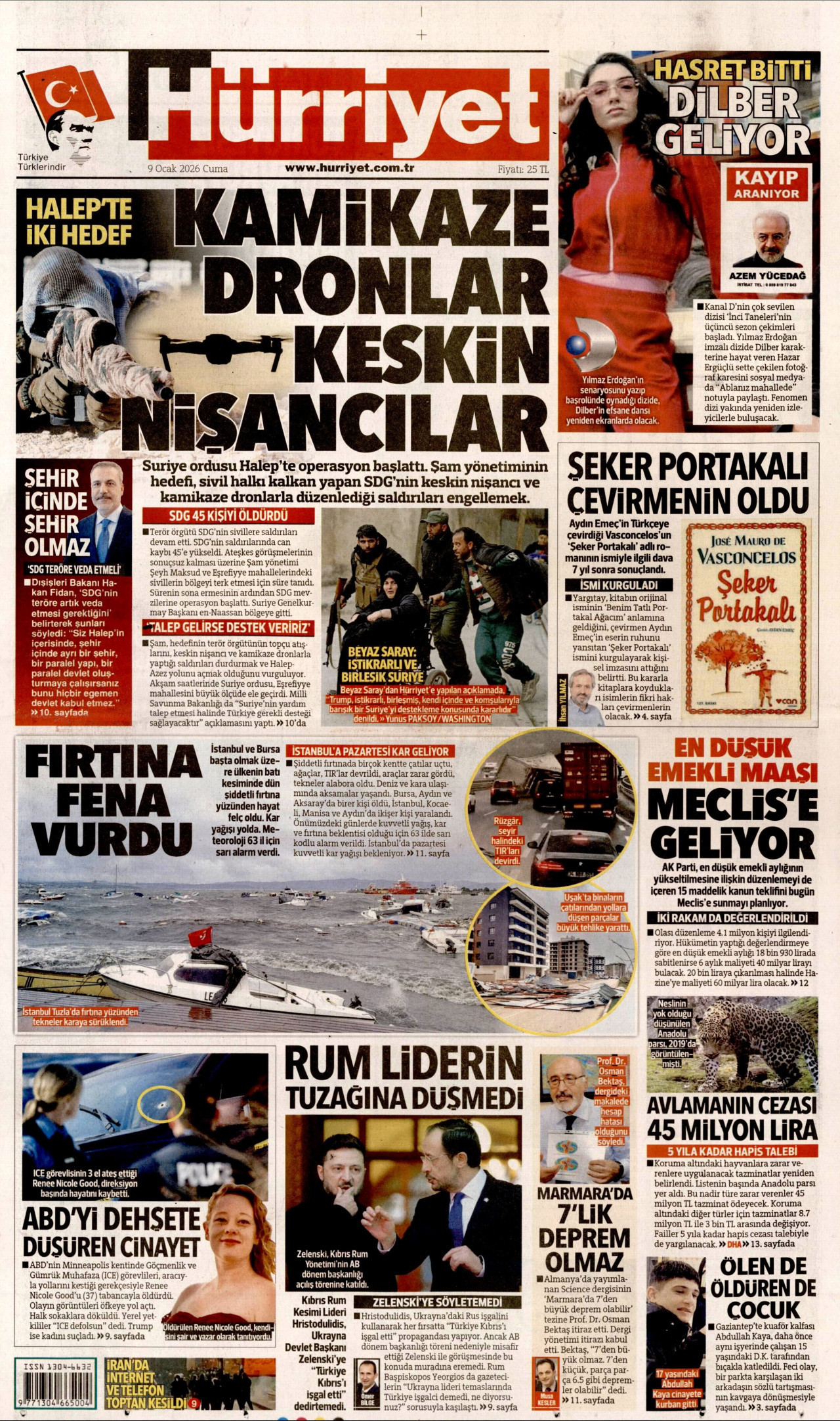 Hürriyet - 09.01.2026
