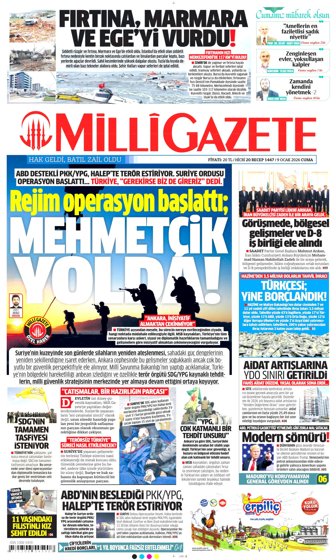 Milli Gazete - 09.01.2026