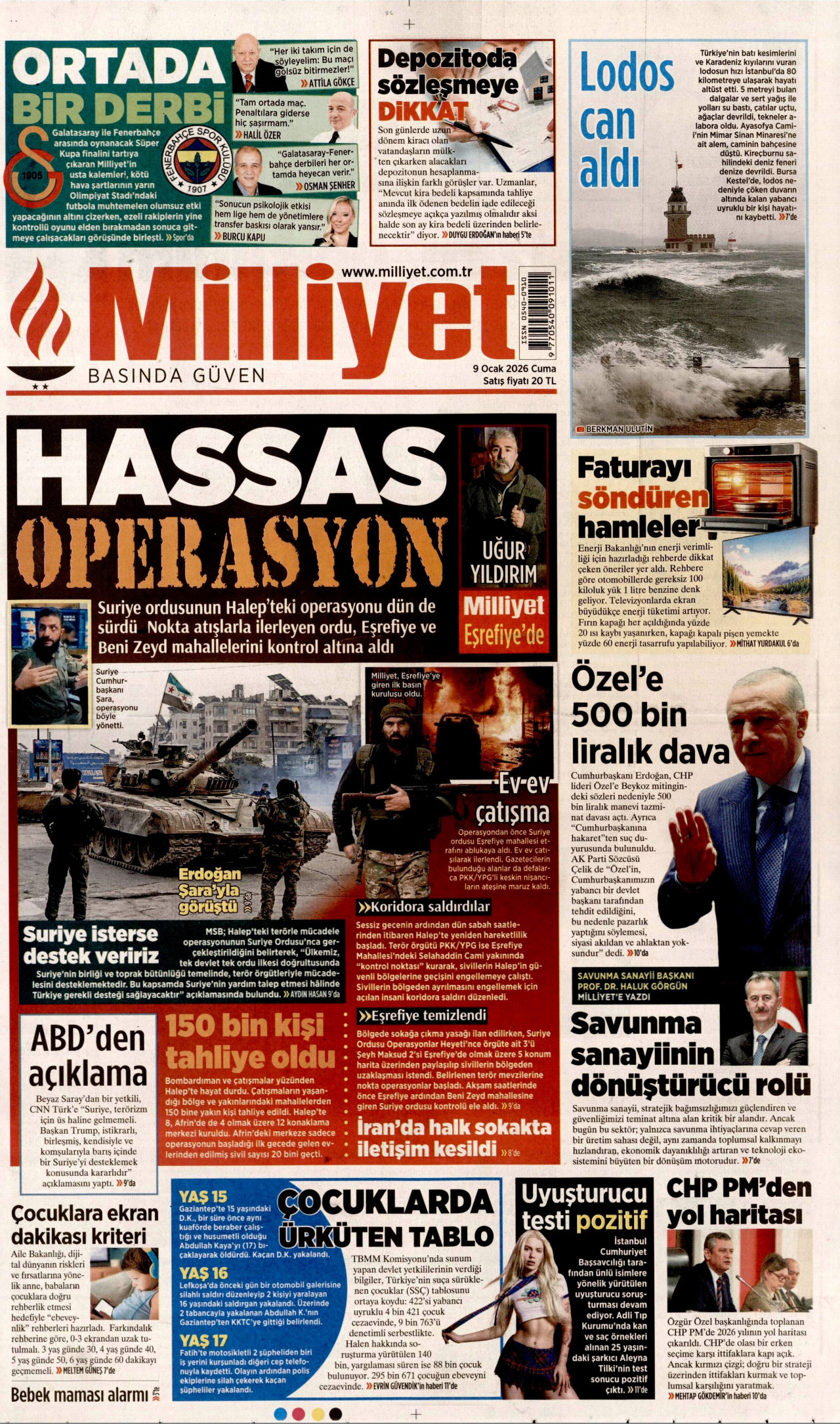 Milliyet - 09.01.2026