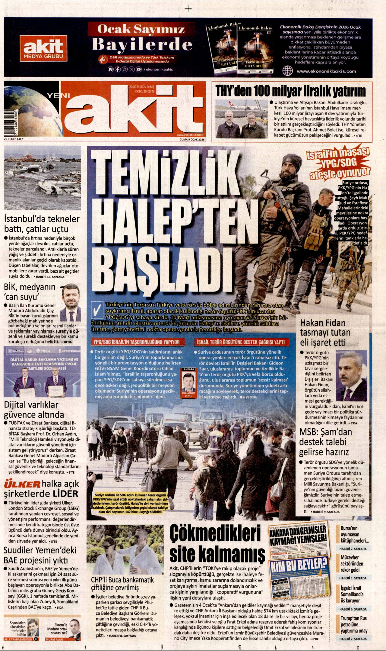 Yeni Akit - 09.01.2026