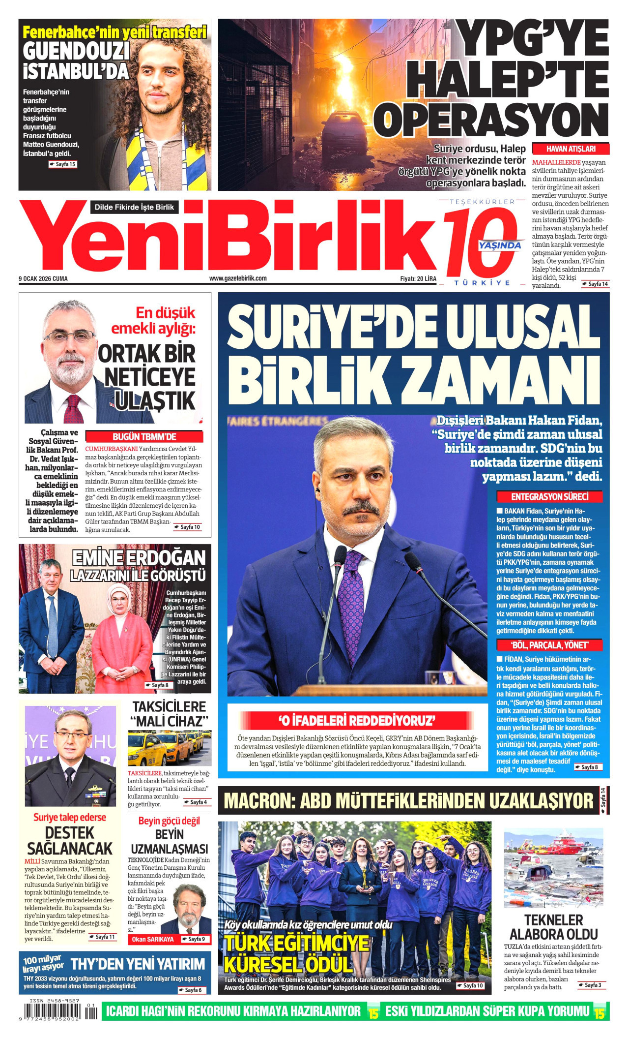 YeniBirlik - 09.01.2026
