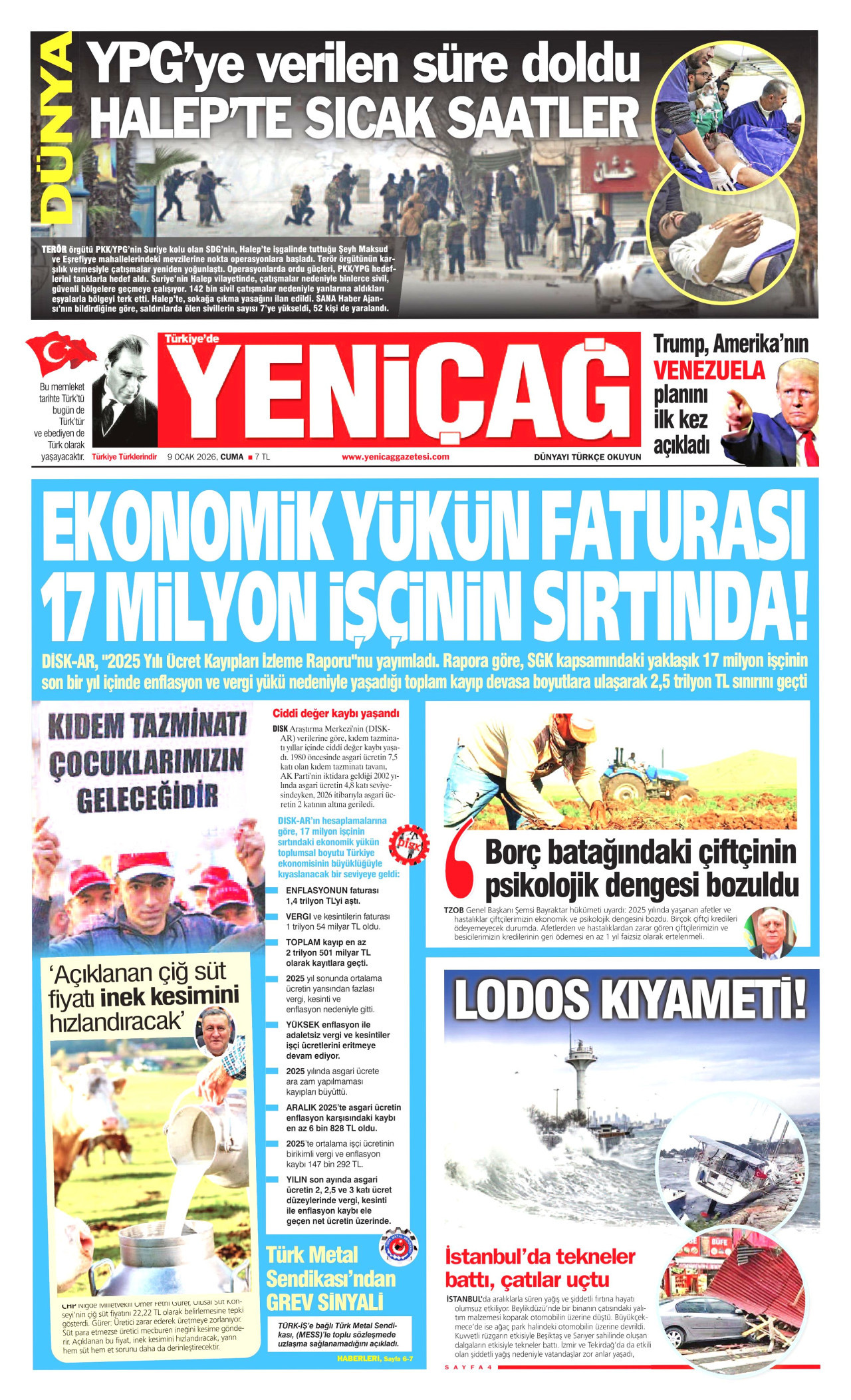 Yeniçağ - 09.01.2026