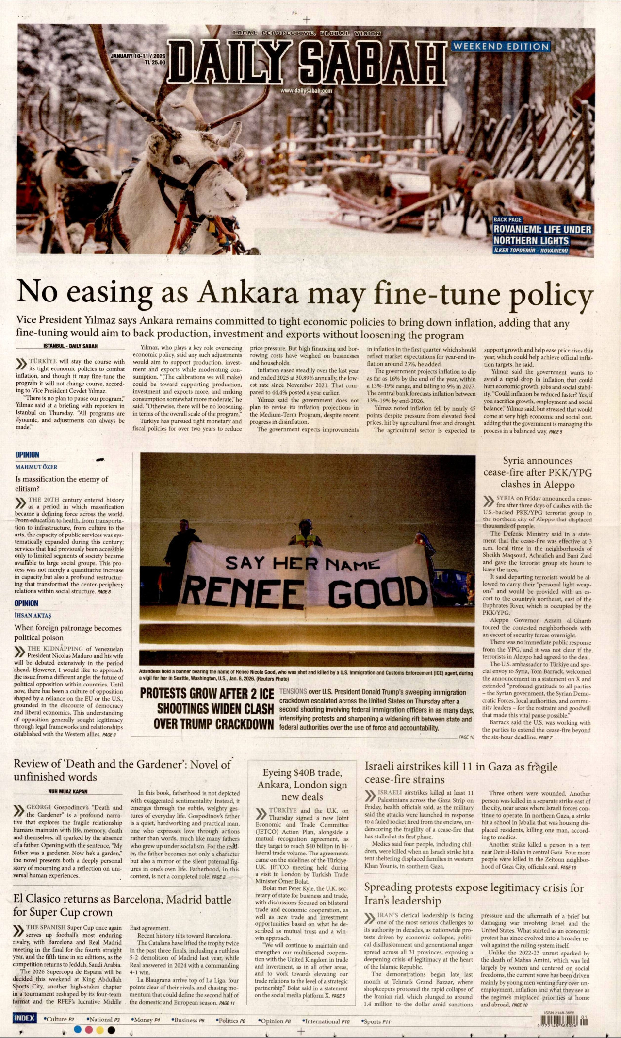 Daily Sabah - 10 Ocak 2026