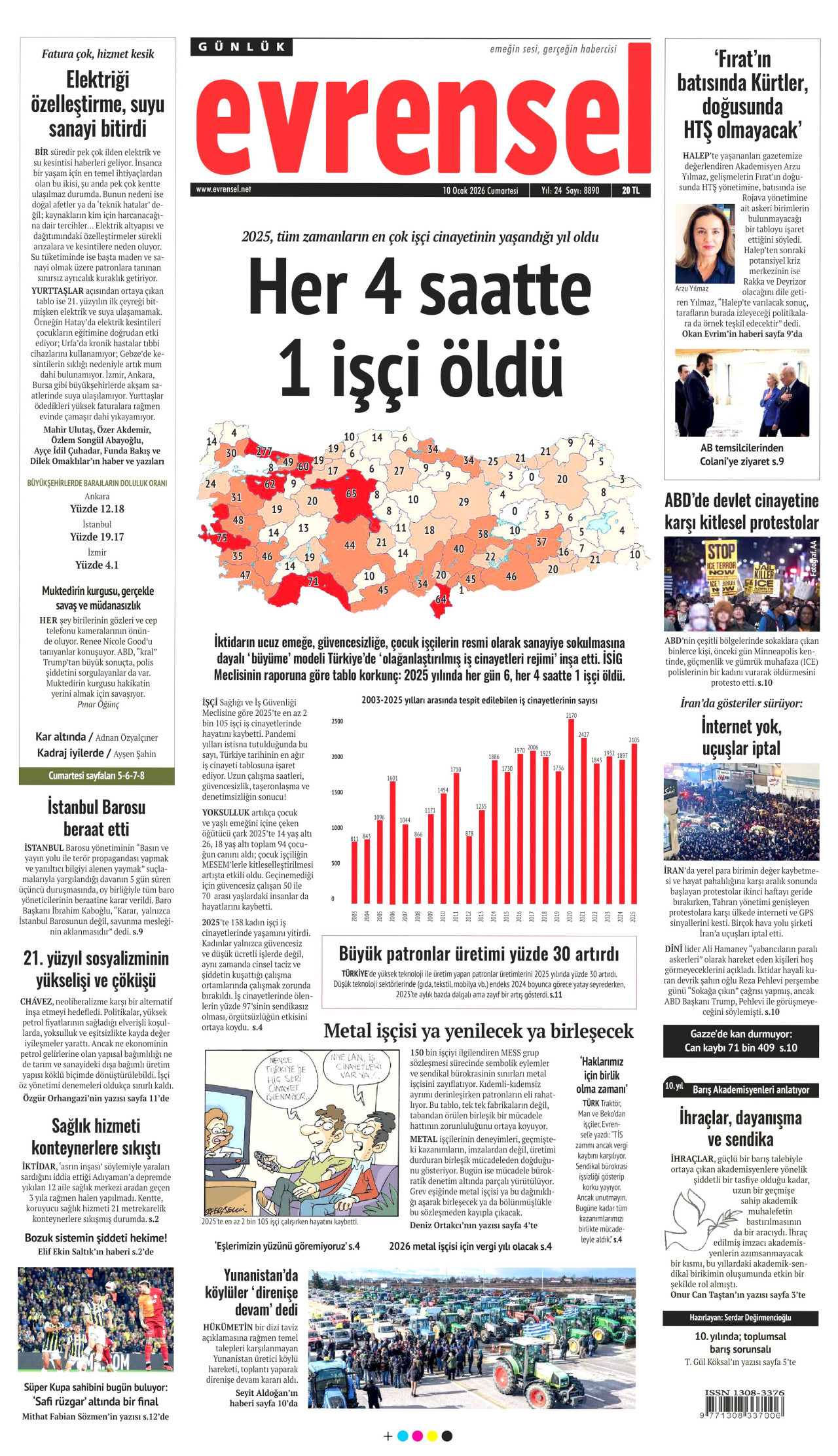 Evrensel - 10.01.2026