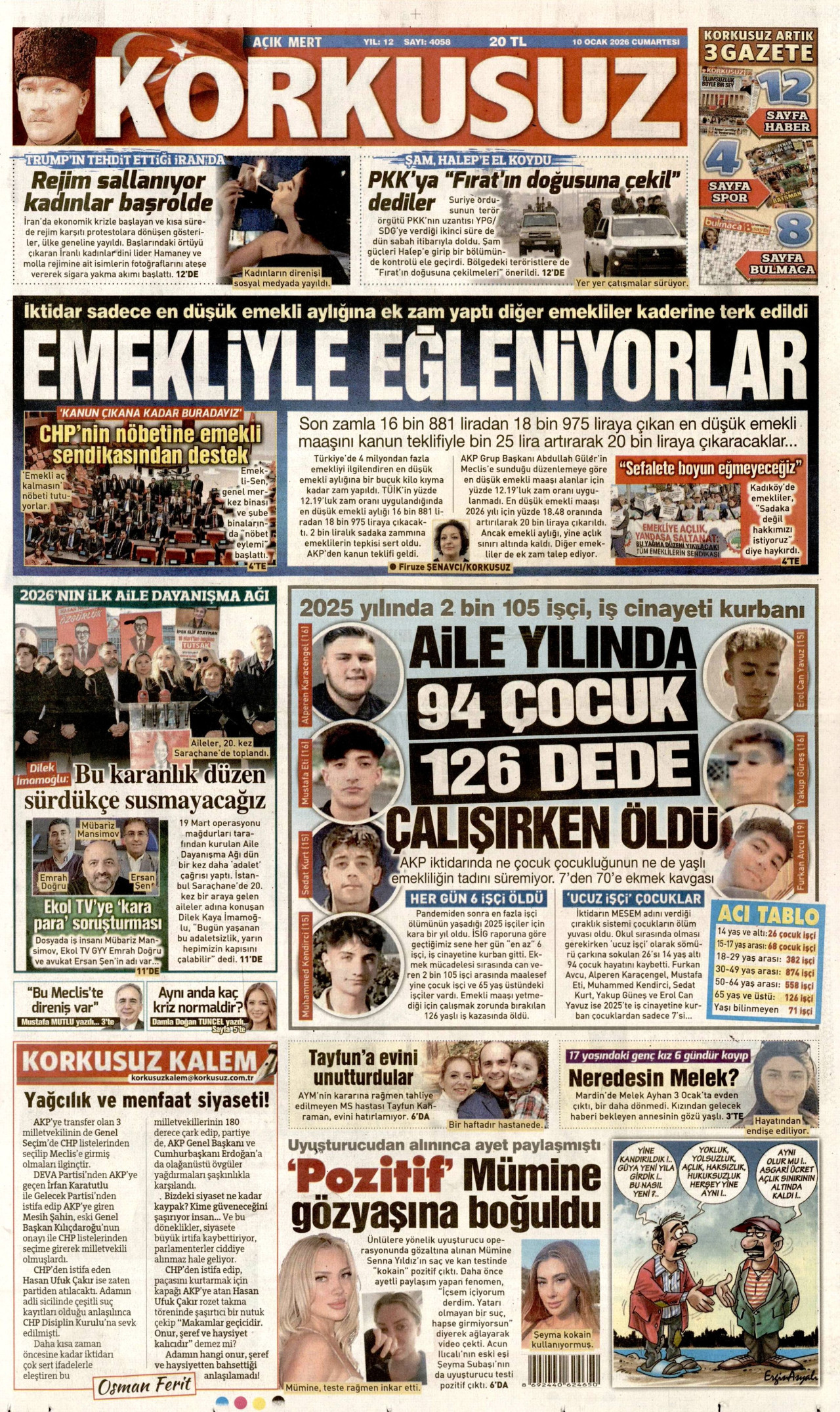 Korkusuz - 1 Mart 2026