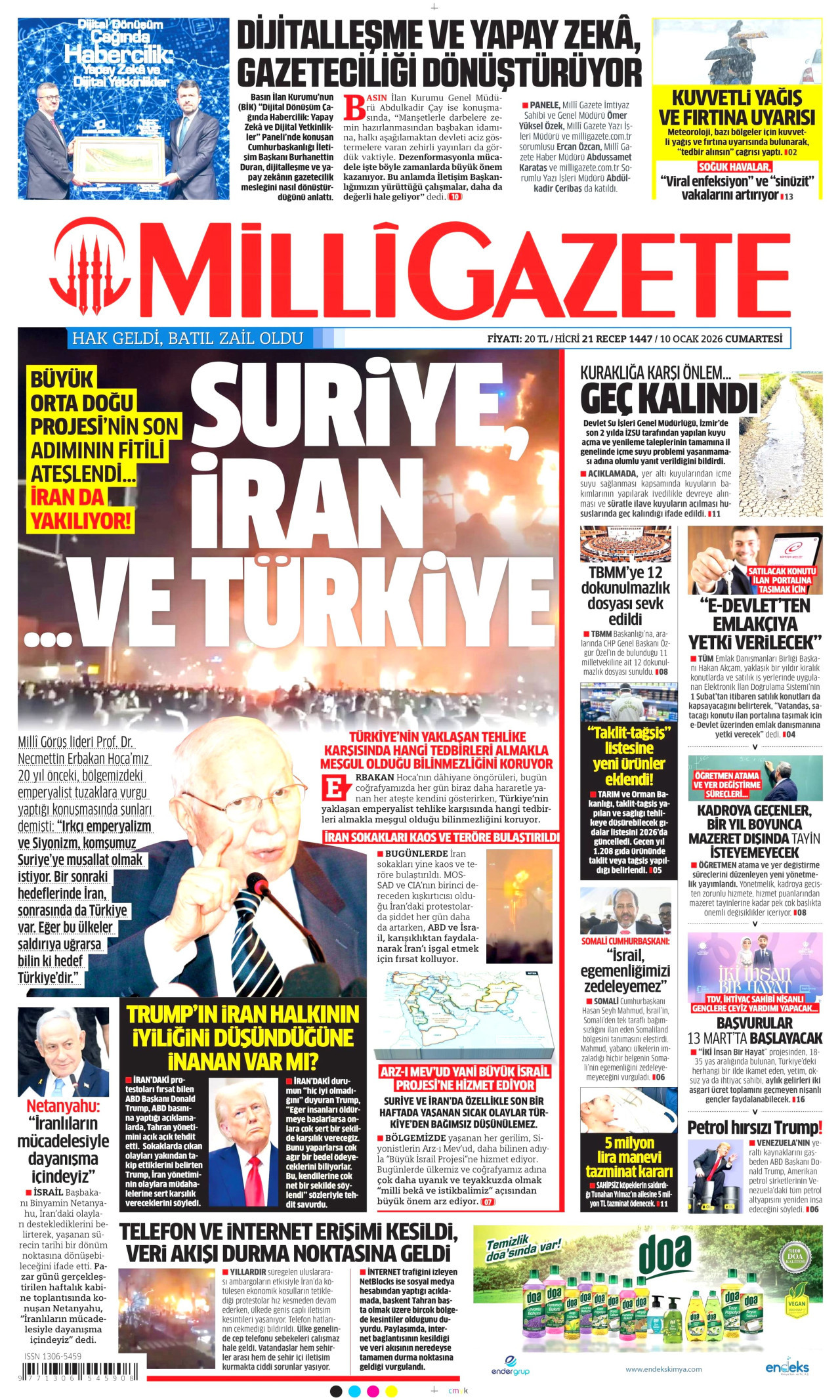 Milli Gazete - 10.01.2026