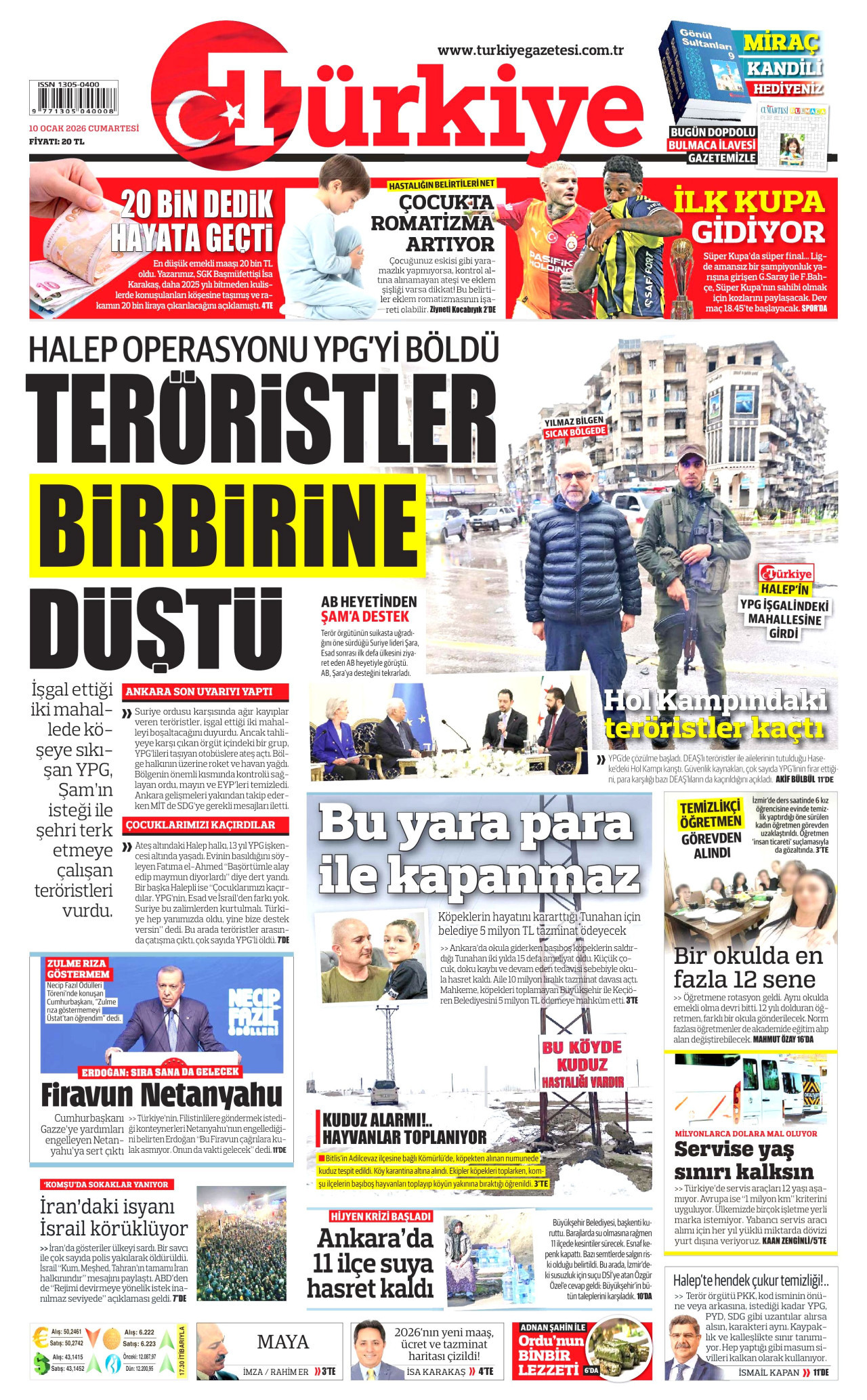 Türkiye Gazetesi - 10.01.2026