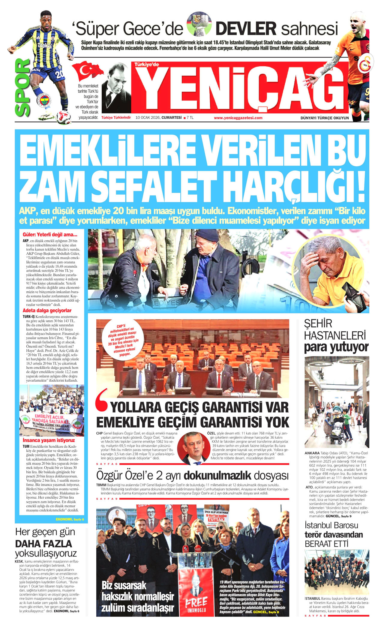 Yeniçağ - 10.01.2026