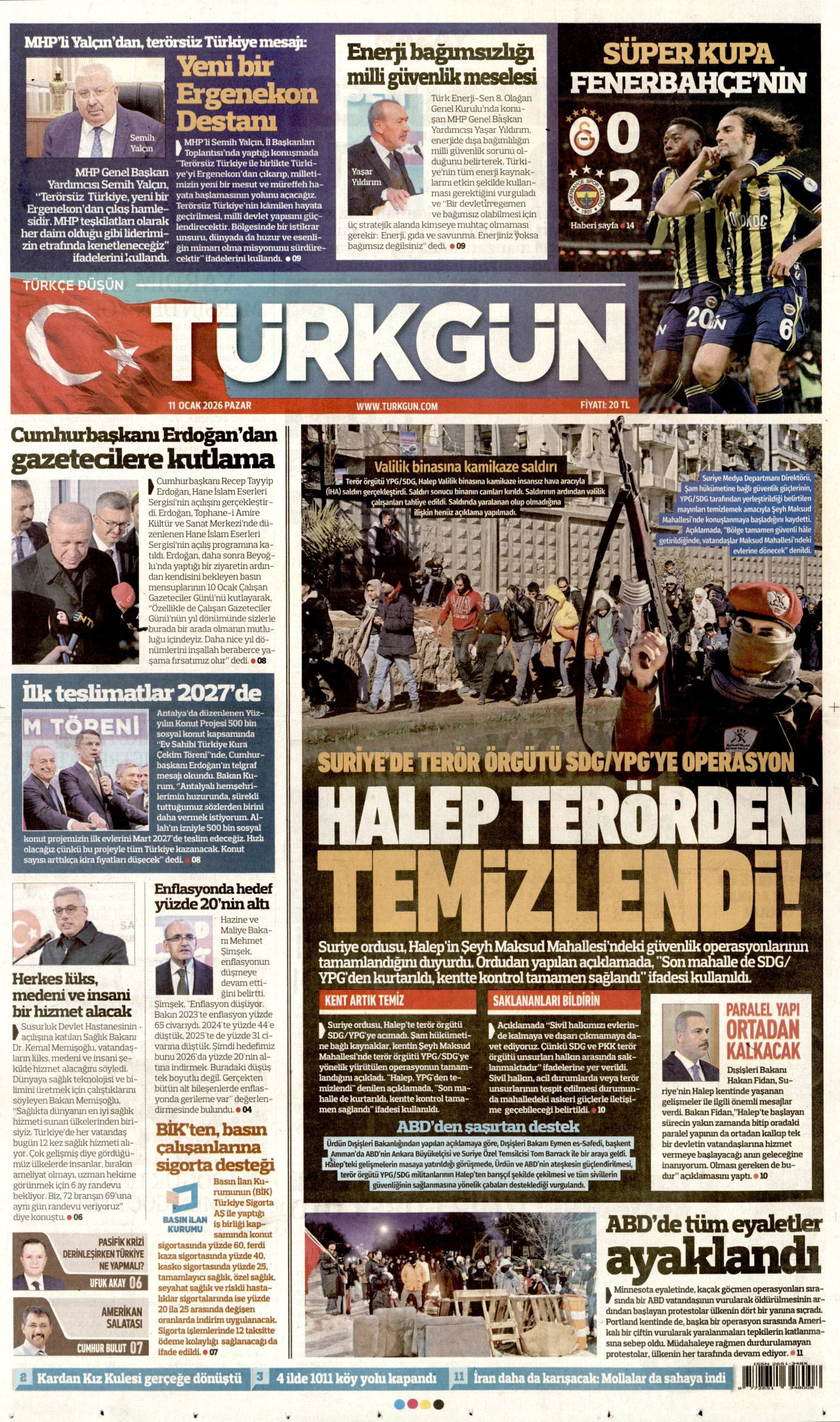 Türkgün - 11.01.2026