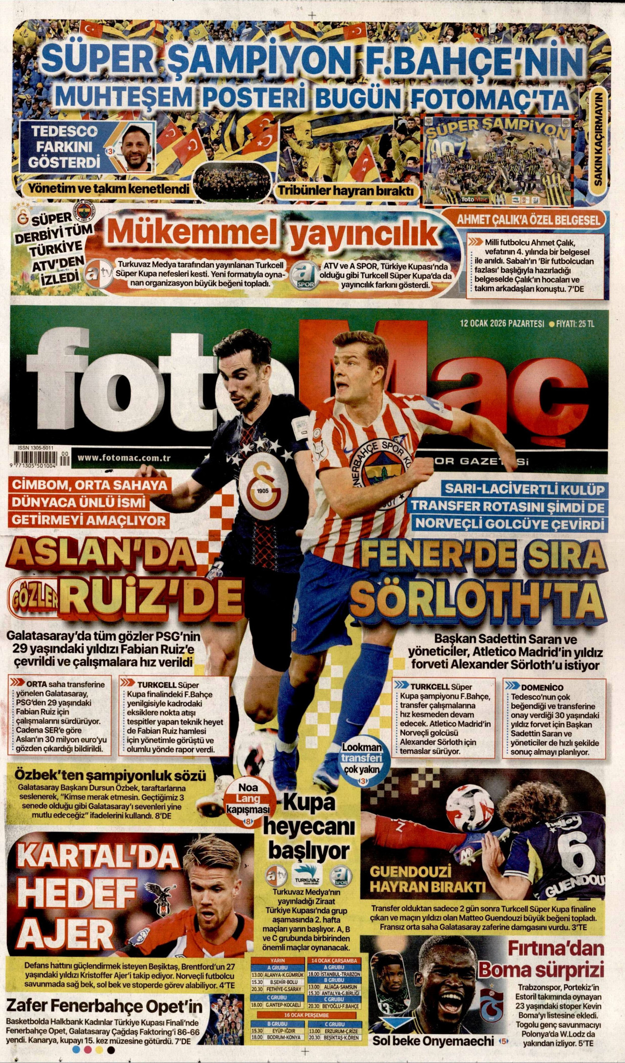 Fotomaç - 12.01.2026