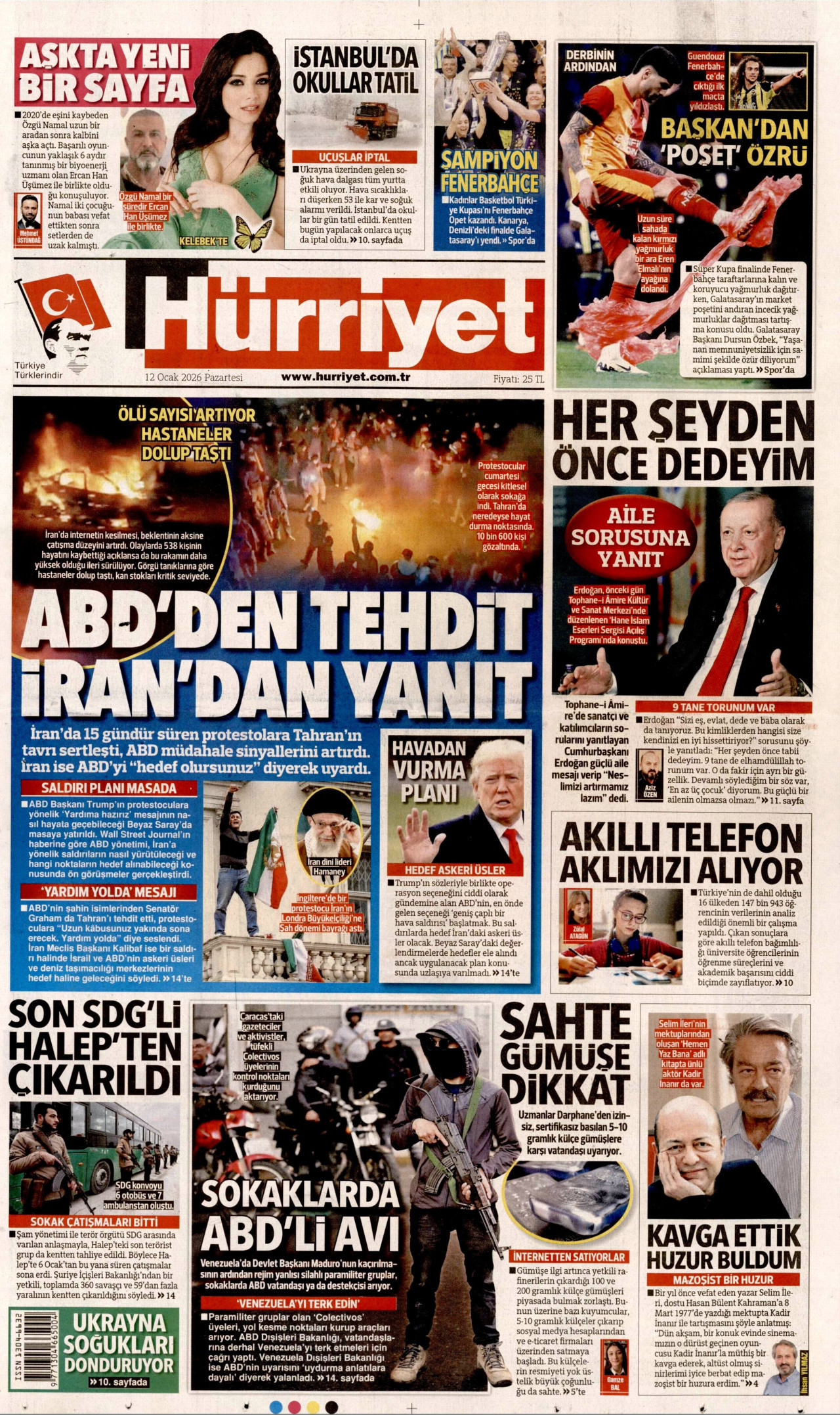 Hürriyet - 12.01.2026