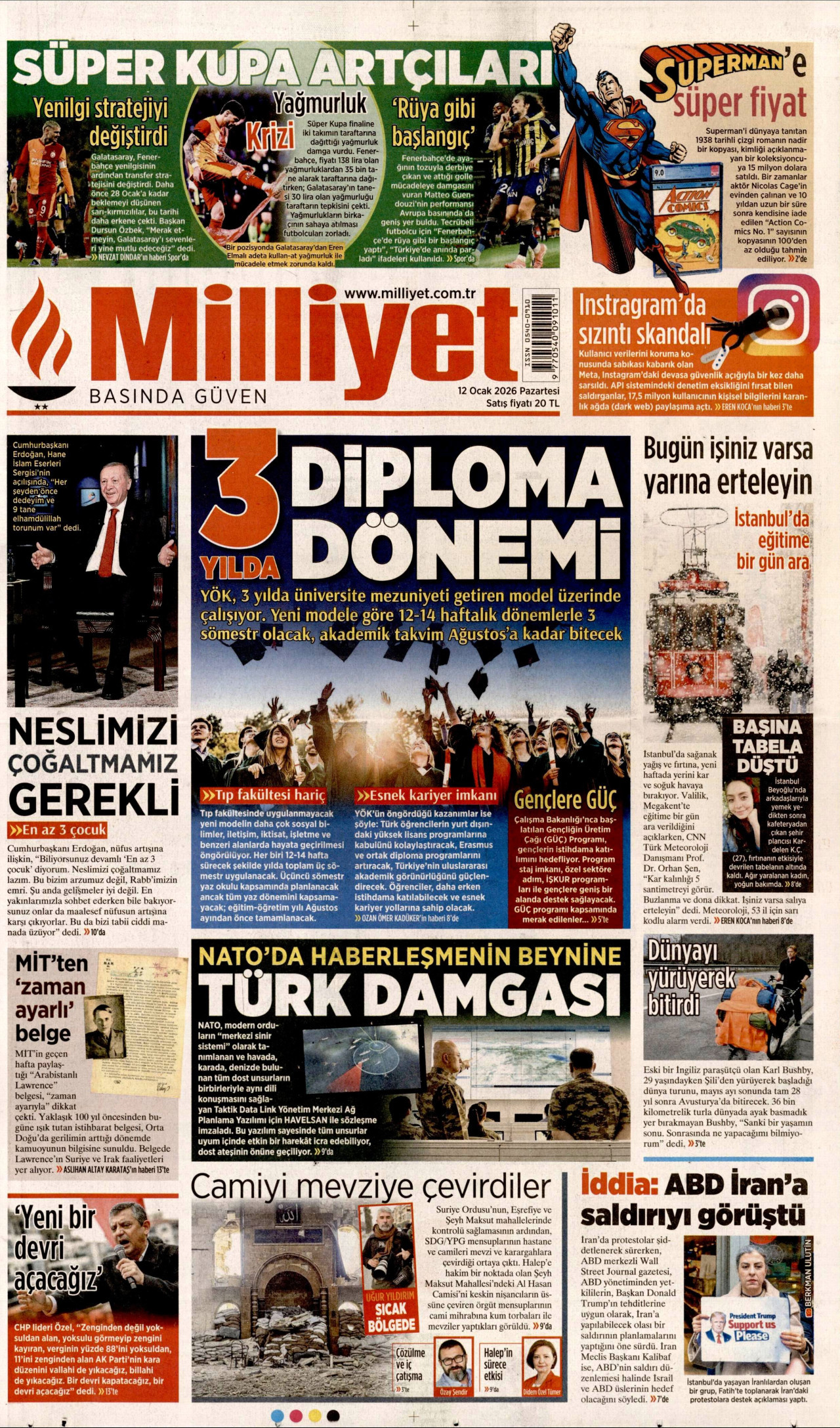 Milliyet - 12.01.2026