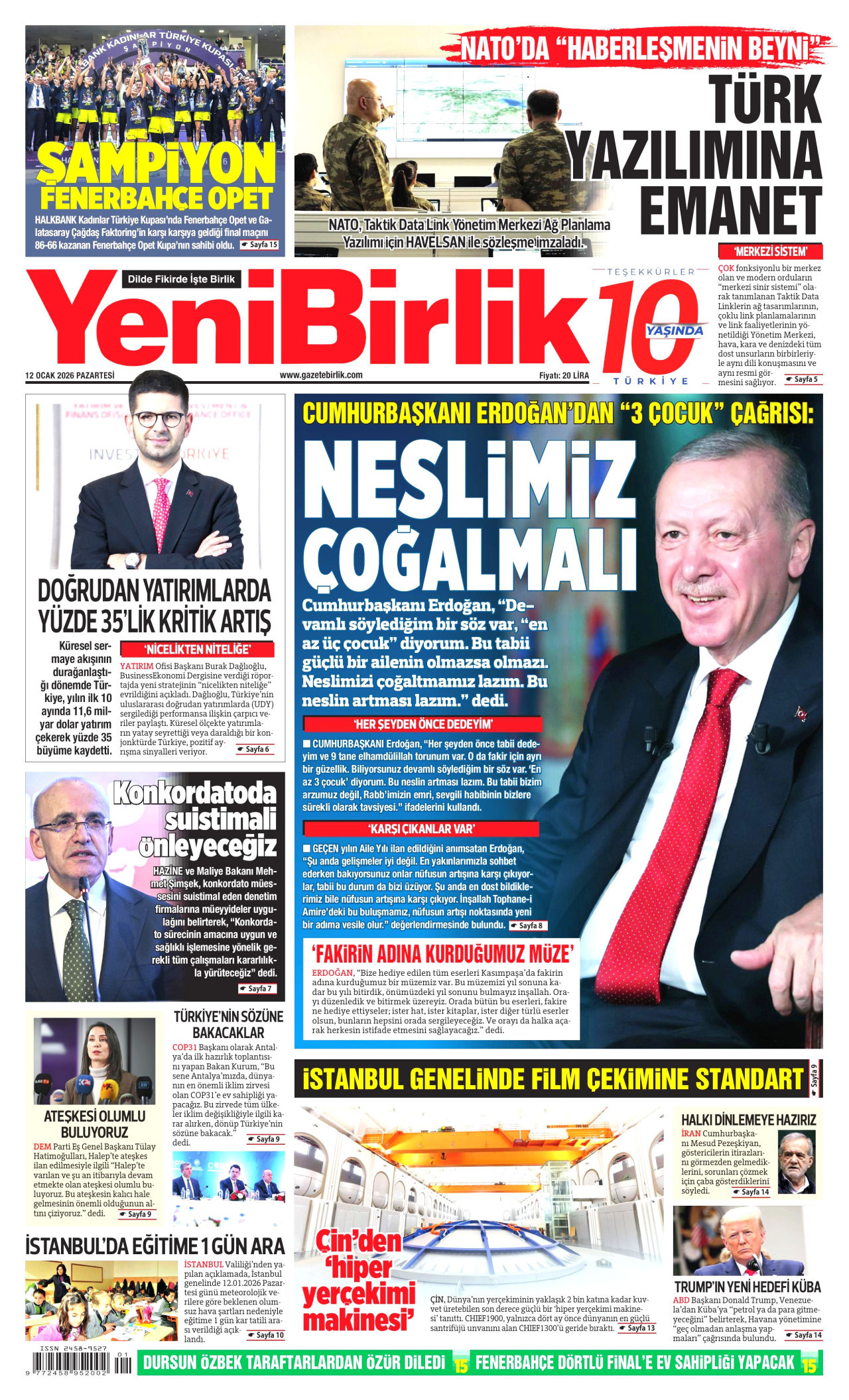 YeniBirlik - 12.01.2026